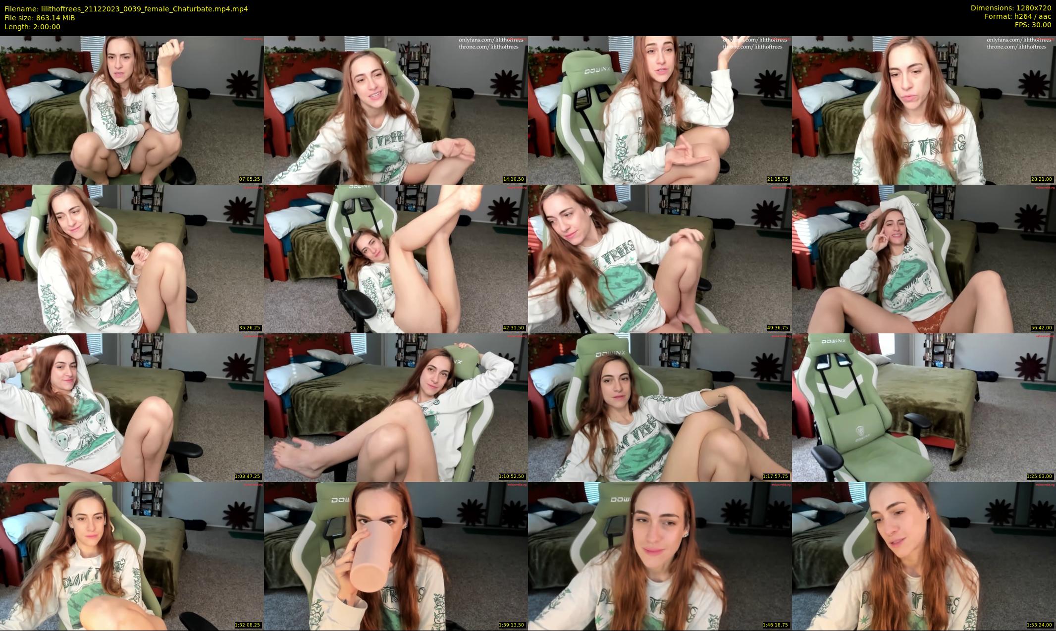 lilithoftrees — 120 minute Chaturbate female cam show recording, 720p, Dec 21, 2023