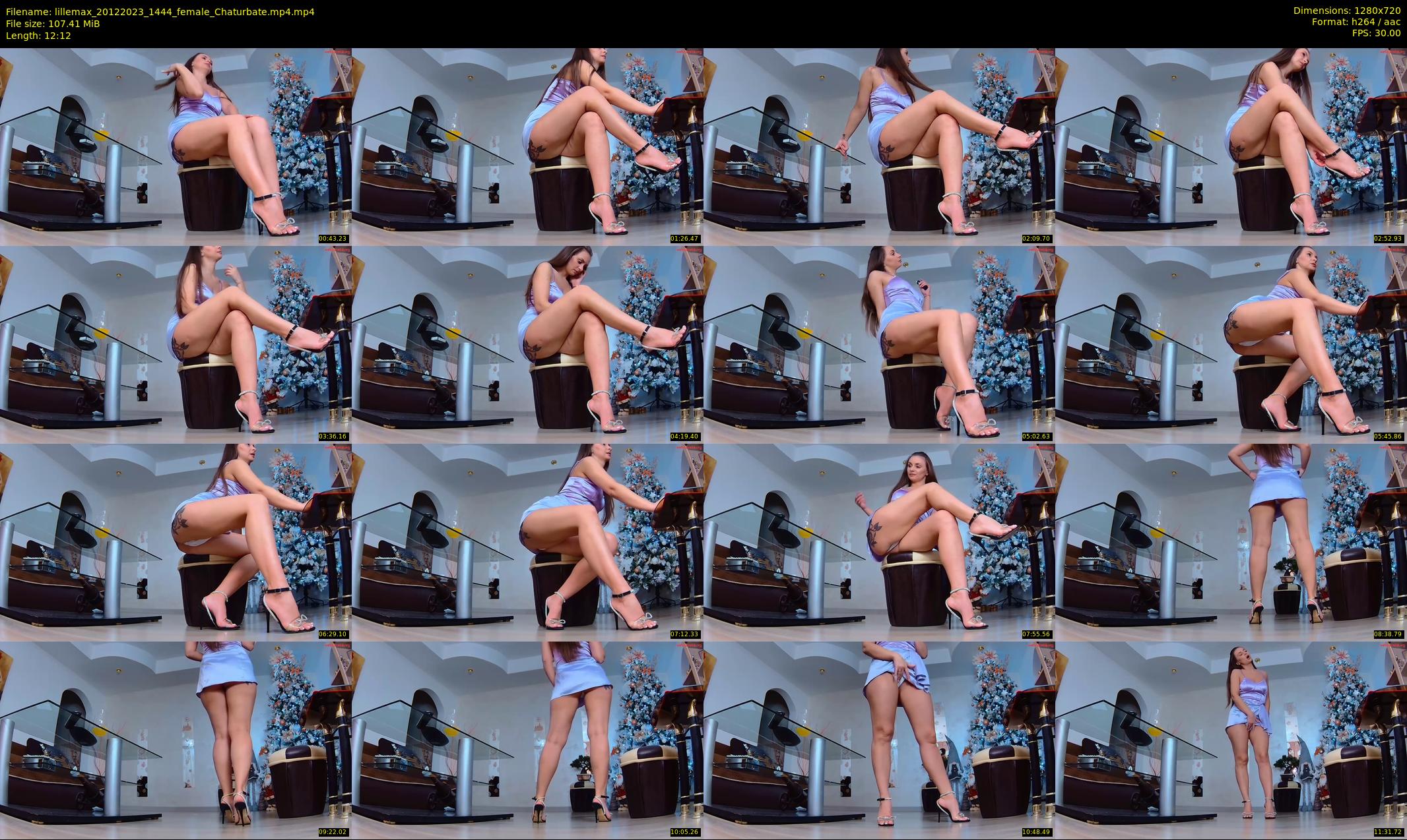 lillemax — 13 minute Chaturbate female cam show recording, 720p, Dec 20, 2023