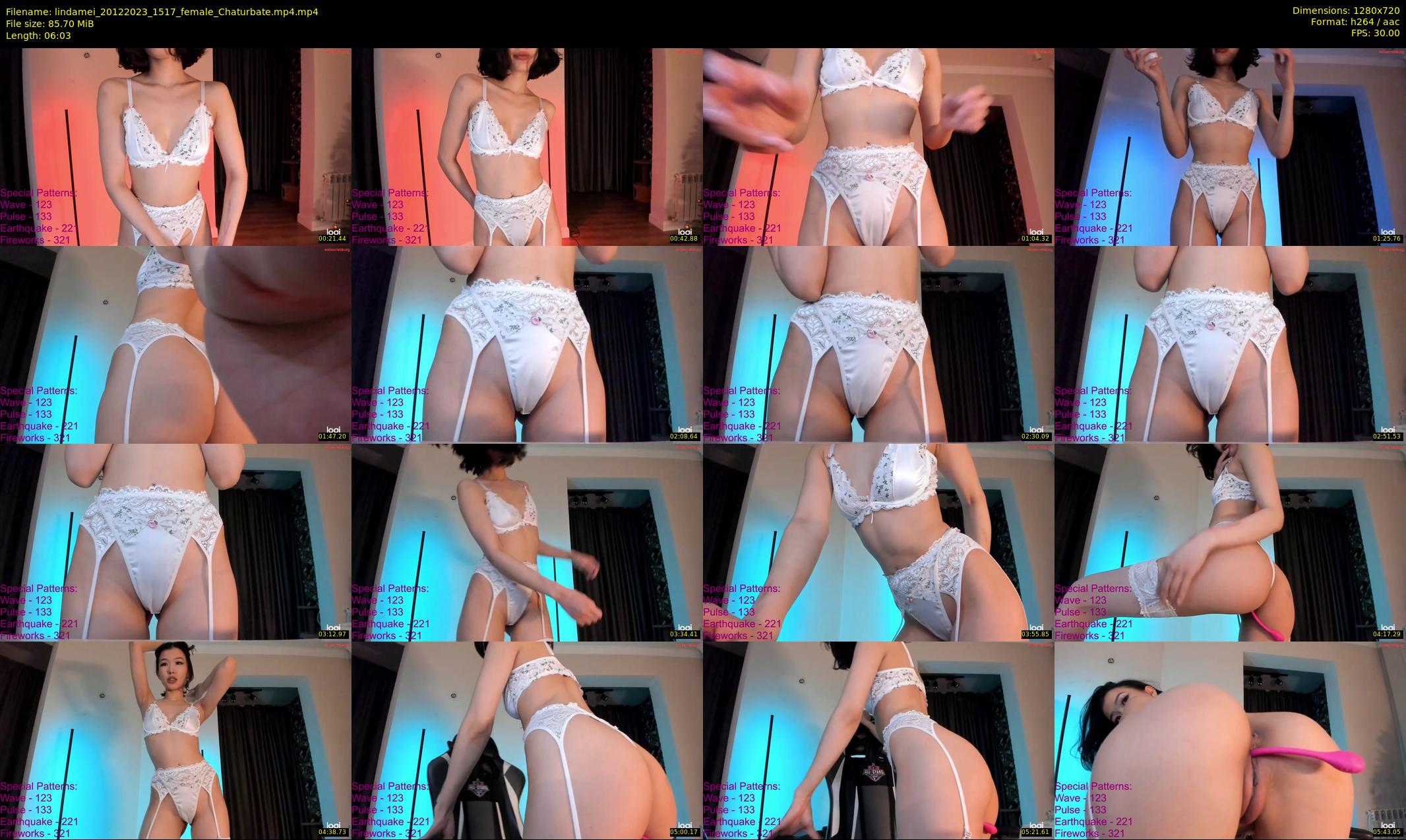 lindamei — 7 minute Chaturbate female cam show recording, 720p, Dec 20, 2023