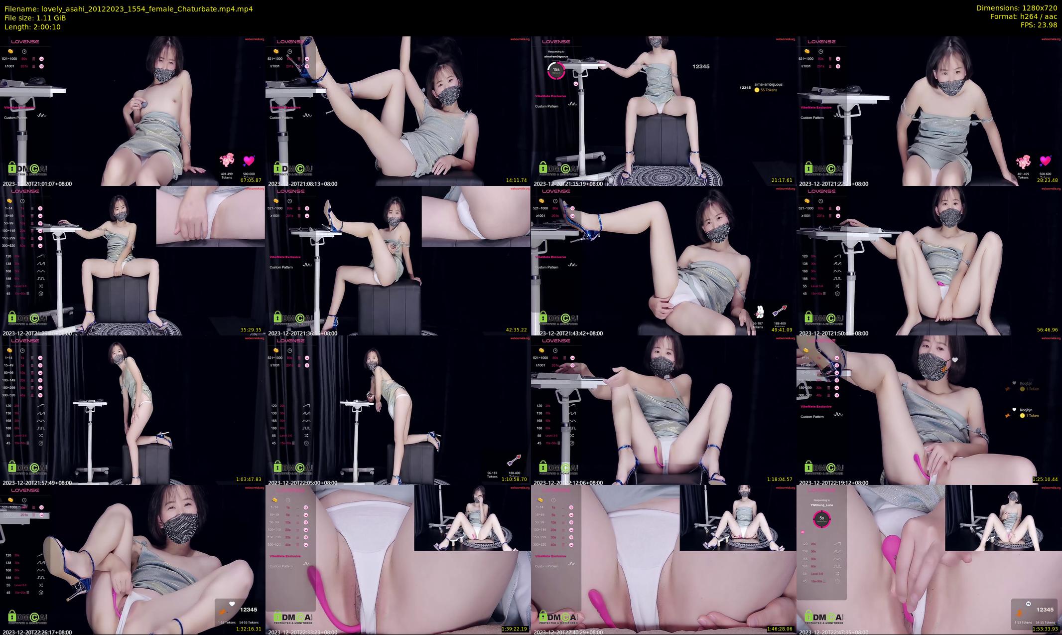 lovely_asahi — 121 minute Chaturbate female cam show recording, 720p, Dec 20, 2023