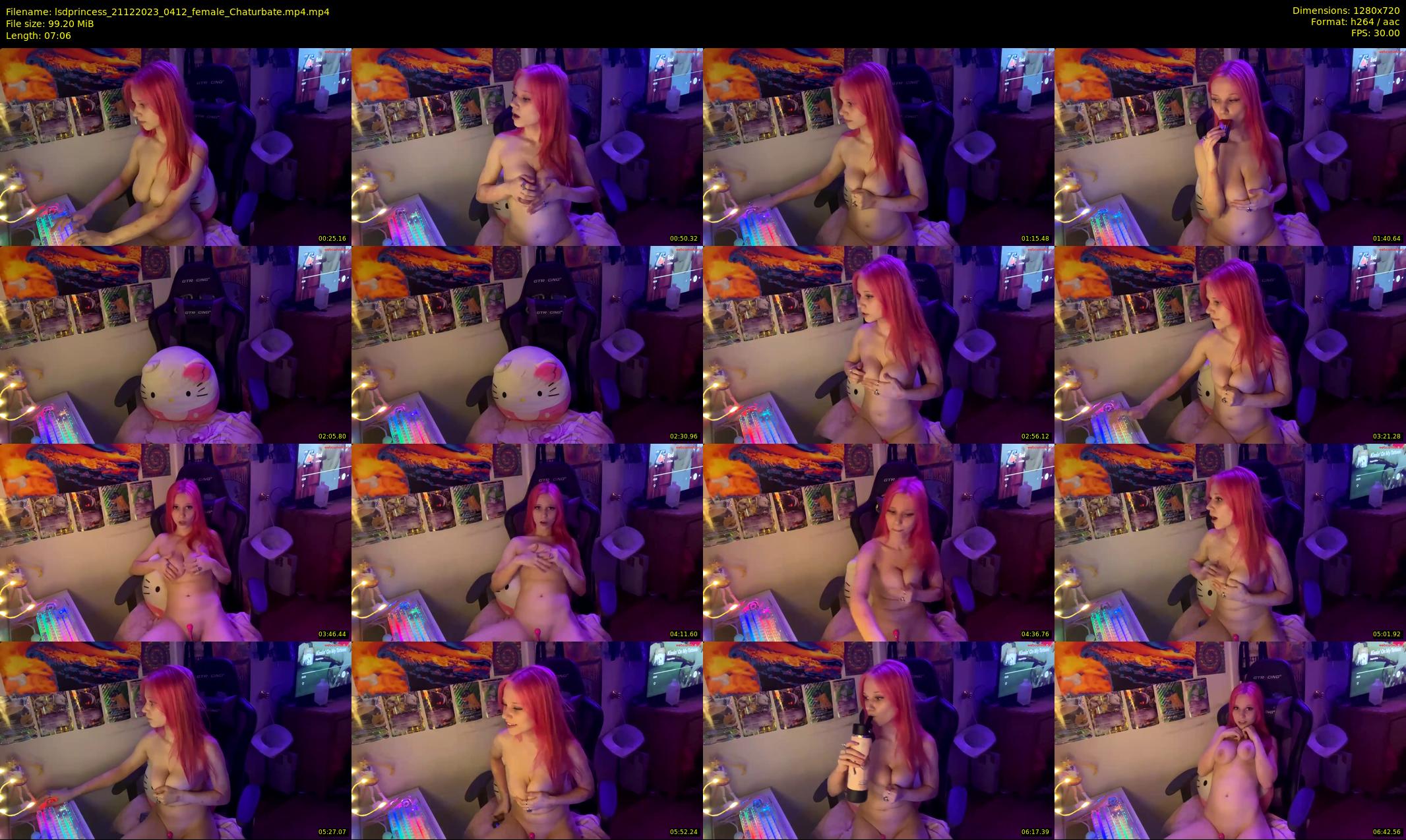 lsdprincess — 8 minute Chaturbate female cam show recording, 720p, Dec 21, 2023