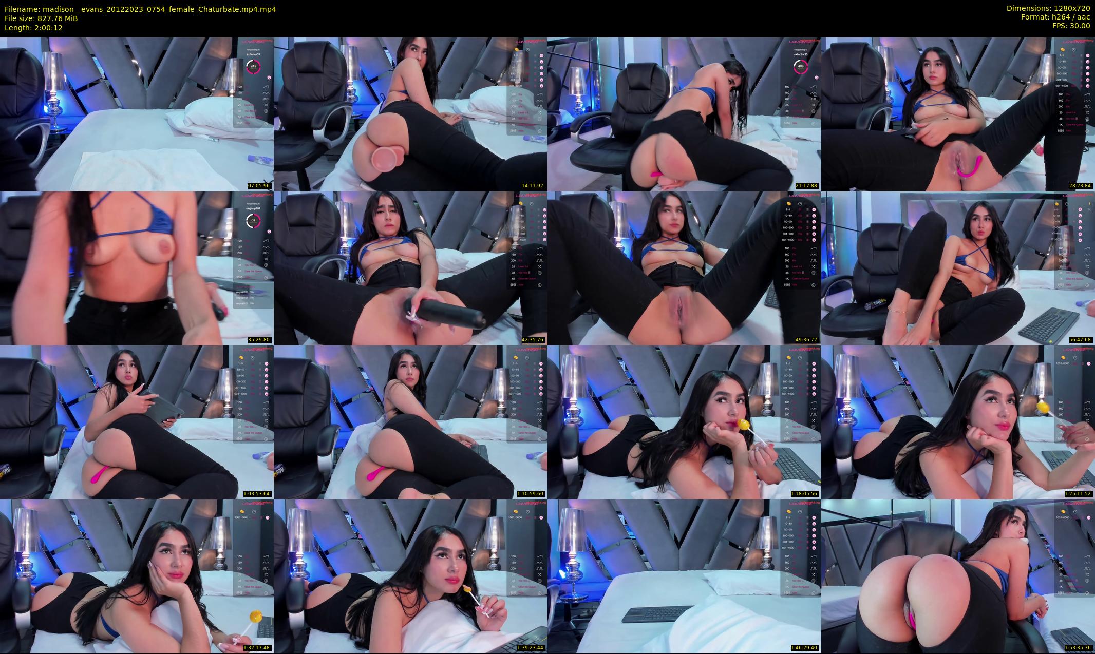 madison__evans — 121 minute Chaturbate female cam show recording, 720p, Dec 20, 2023
