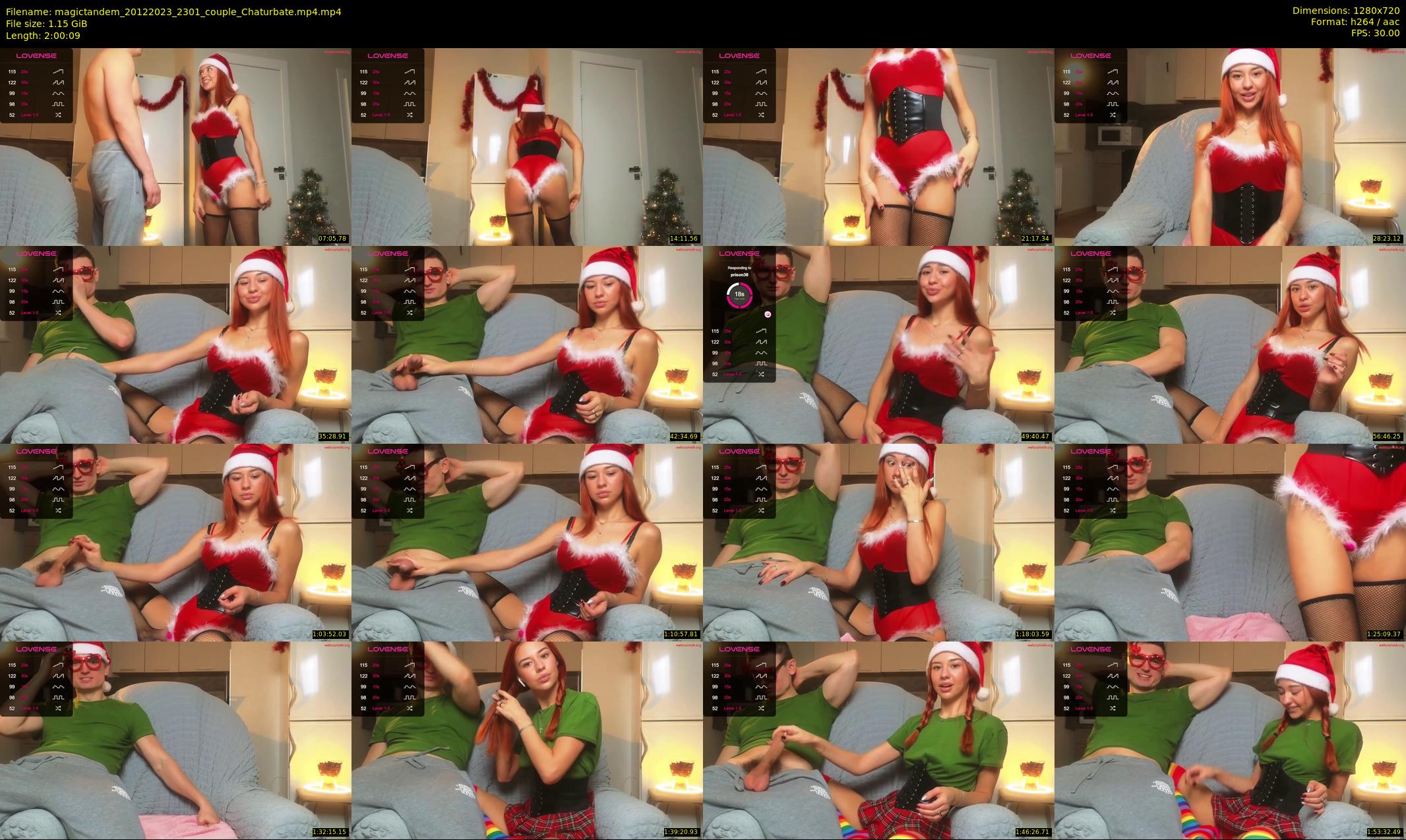 magictandem — 121 minute Chaturbate couple cam show recording, 720p, Dec 20, 2023