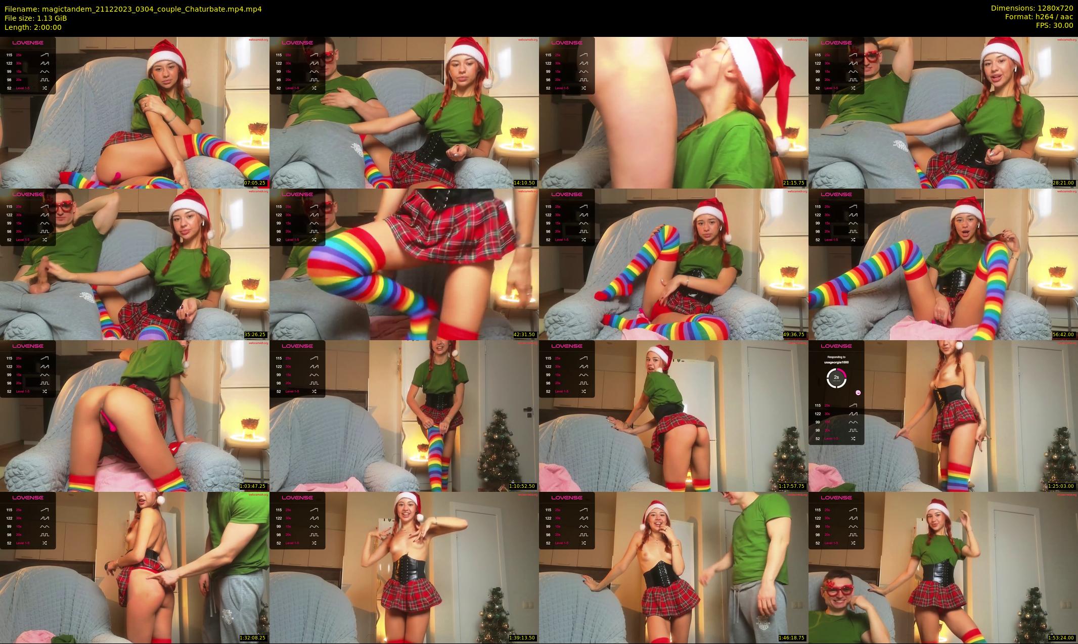 magictandem — 120 minute Chaturbate couple cam show recording, 720p, Dec 21, 2023