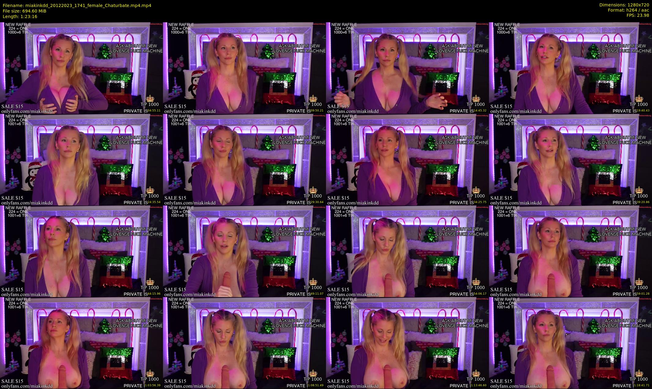 miakinkdd — 84 minute Chaturbate female cam show recording, 720p, Dec 20, 2023
