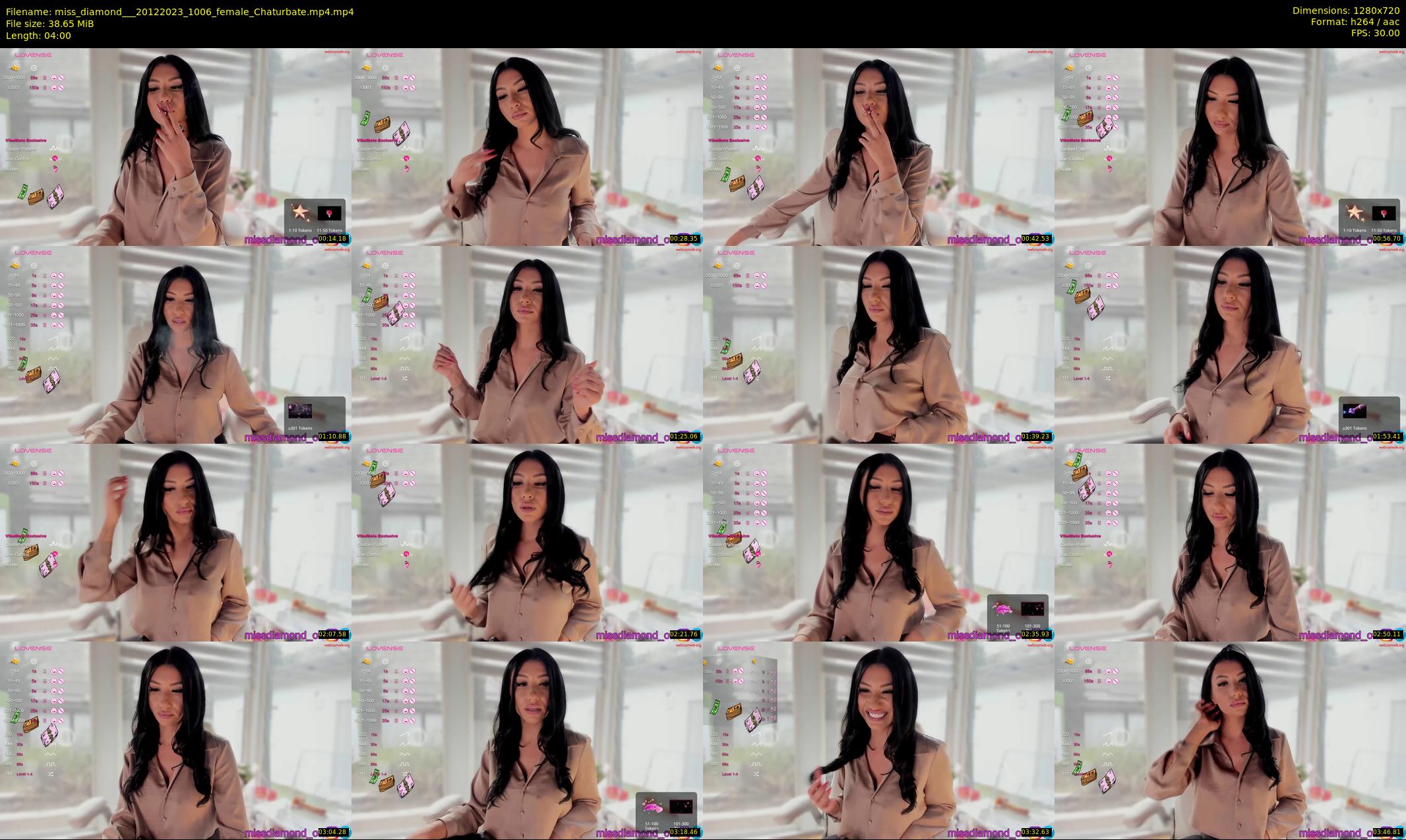 miss_diamond__ — 4 minute Chaturbate female cam show recording, 720p, Dec 20, 2023