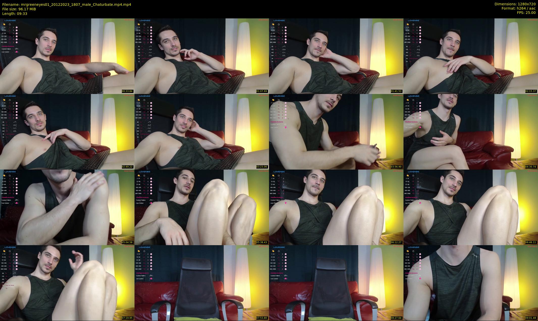 mrgreeneyes01 — 10 minute Chaturbate male cam show recording, 720p, Dec 20, 2023