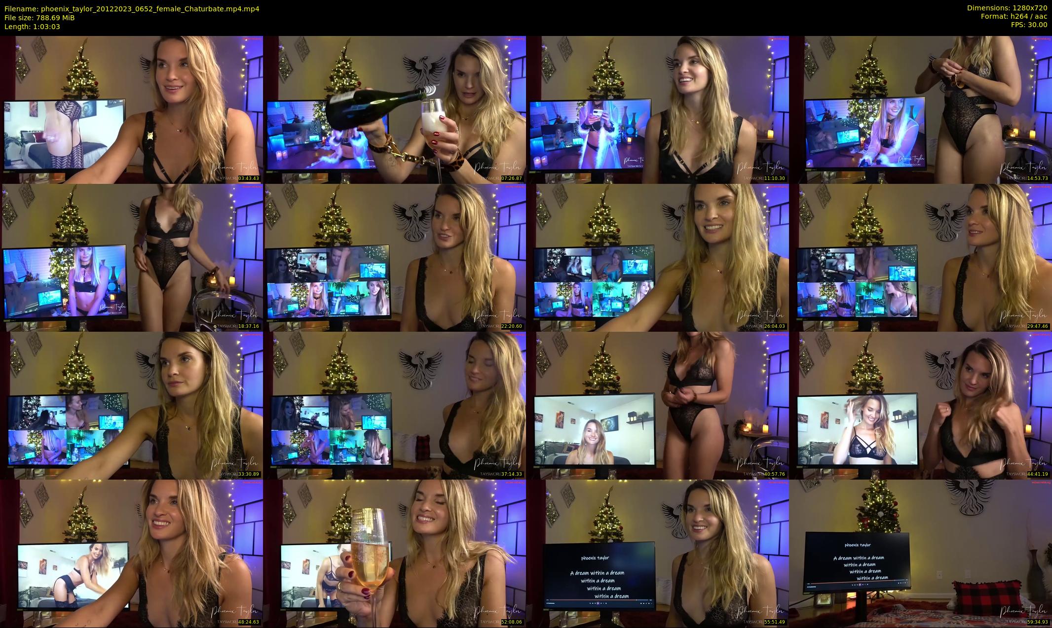 phoenix_taylor — 64 minute Chaturbate female cam show recording, 720p, Dec 20, 2023