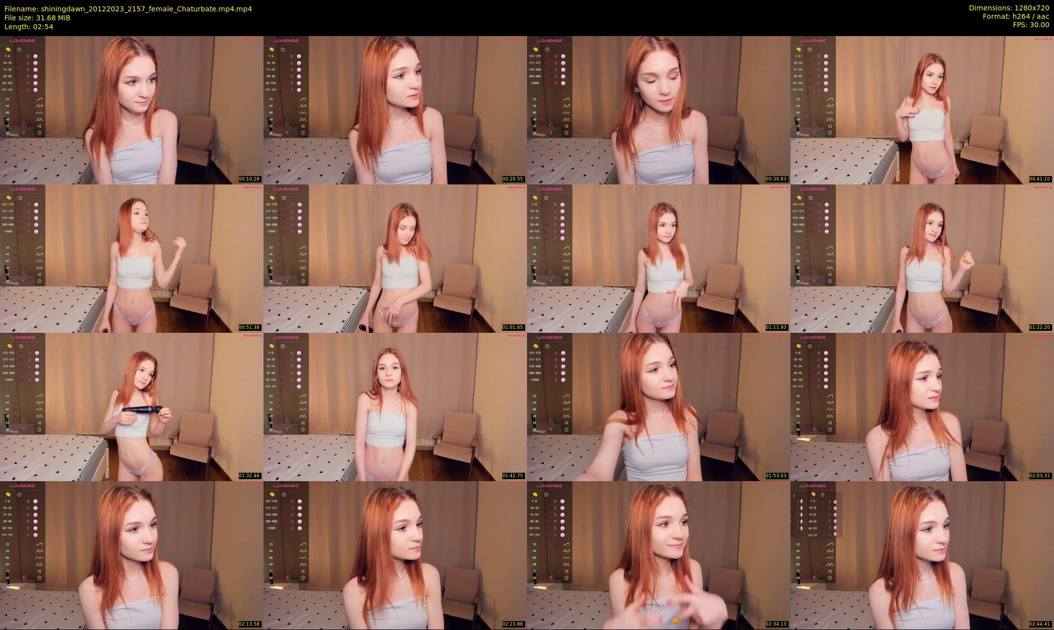 shiningdawn — 3 minute Chaturbate female cam show recording, 720p, Dec 20, 2023