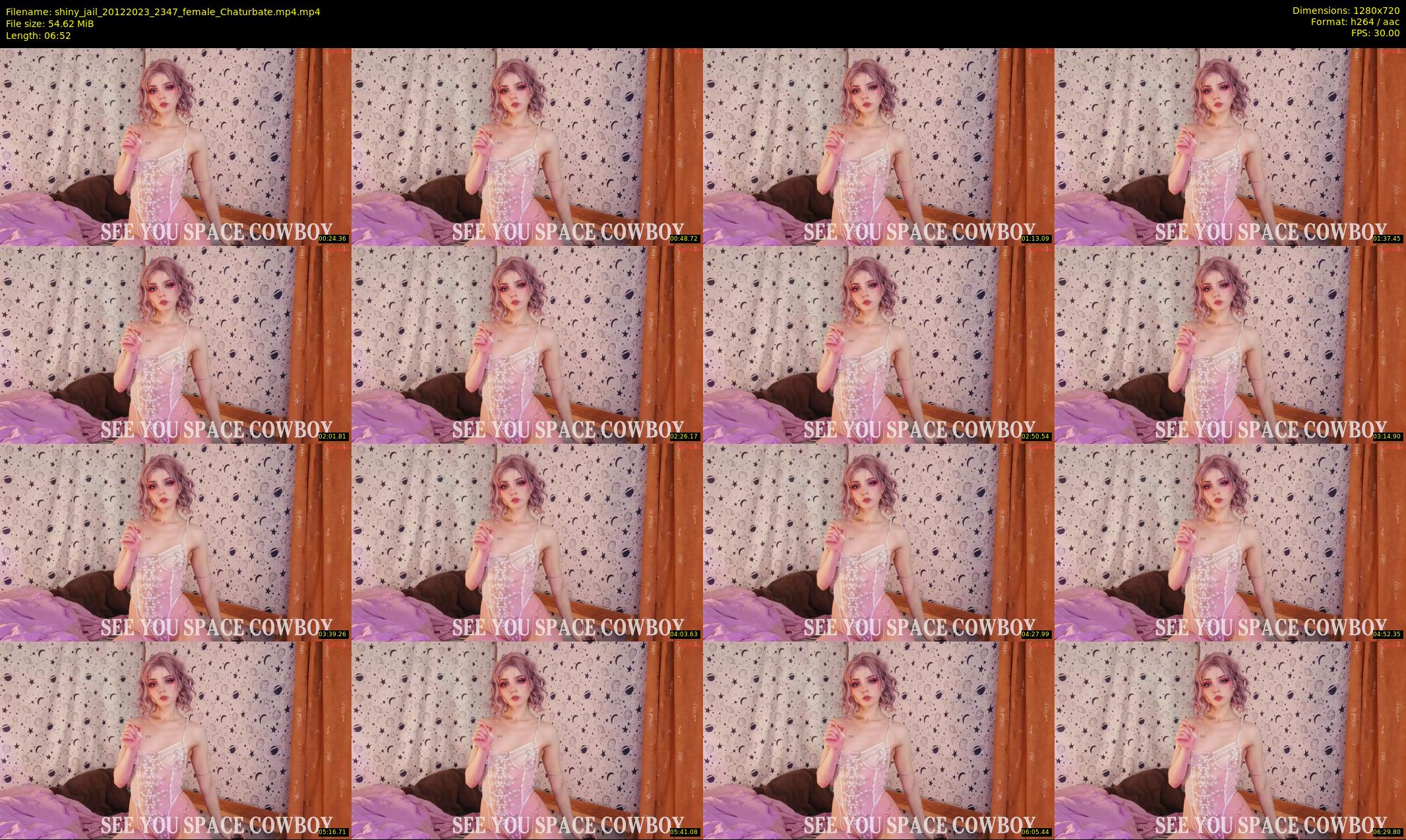 shiny_jail — 7 minute Chaturbate female cam show recording, 720p, Dec 20, 2023