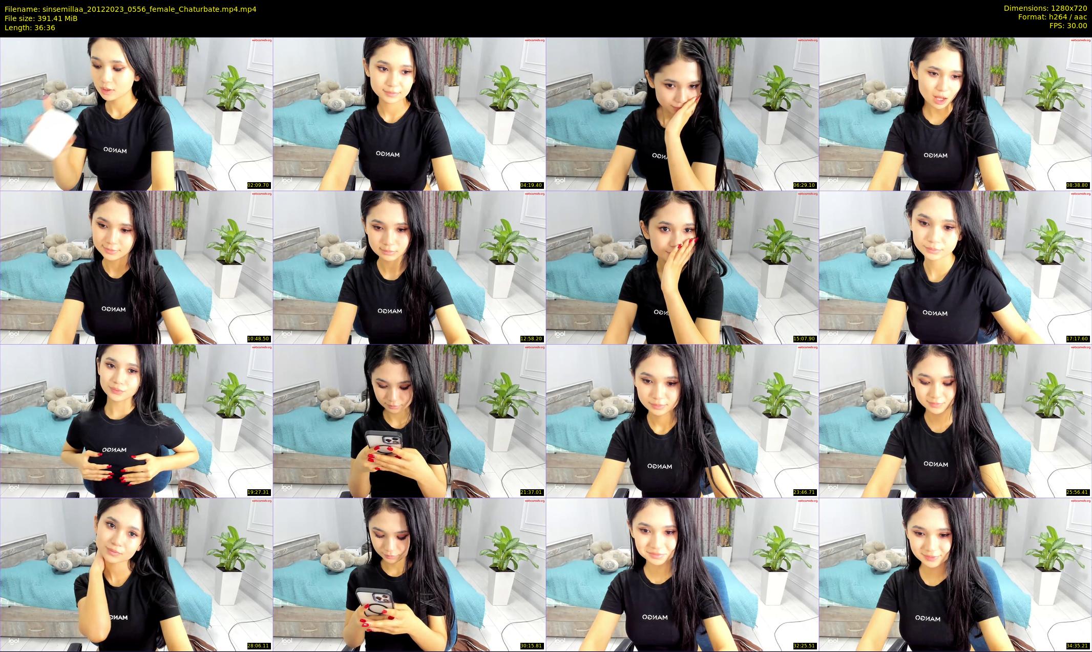sinsemillaa — 37 minute Chaturbate female cam show recording, 720p, Dec 20, 2023