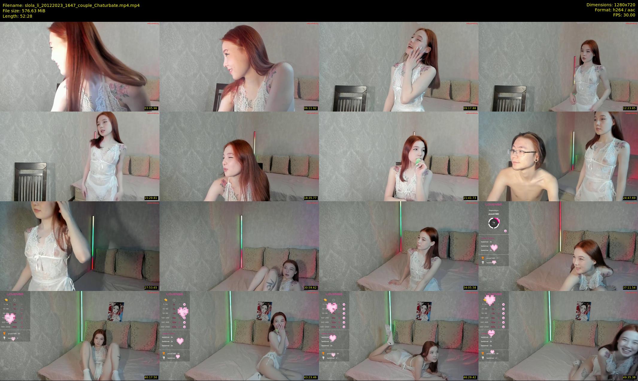slola_li — 53 minute Chaturbate couple cam show recording, 720p, Dec 20, 2023