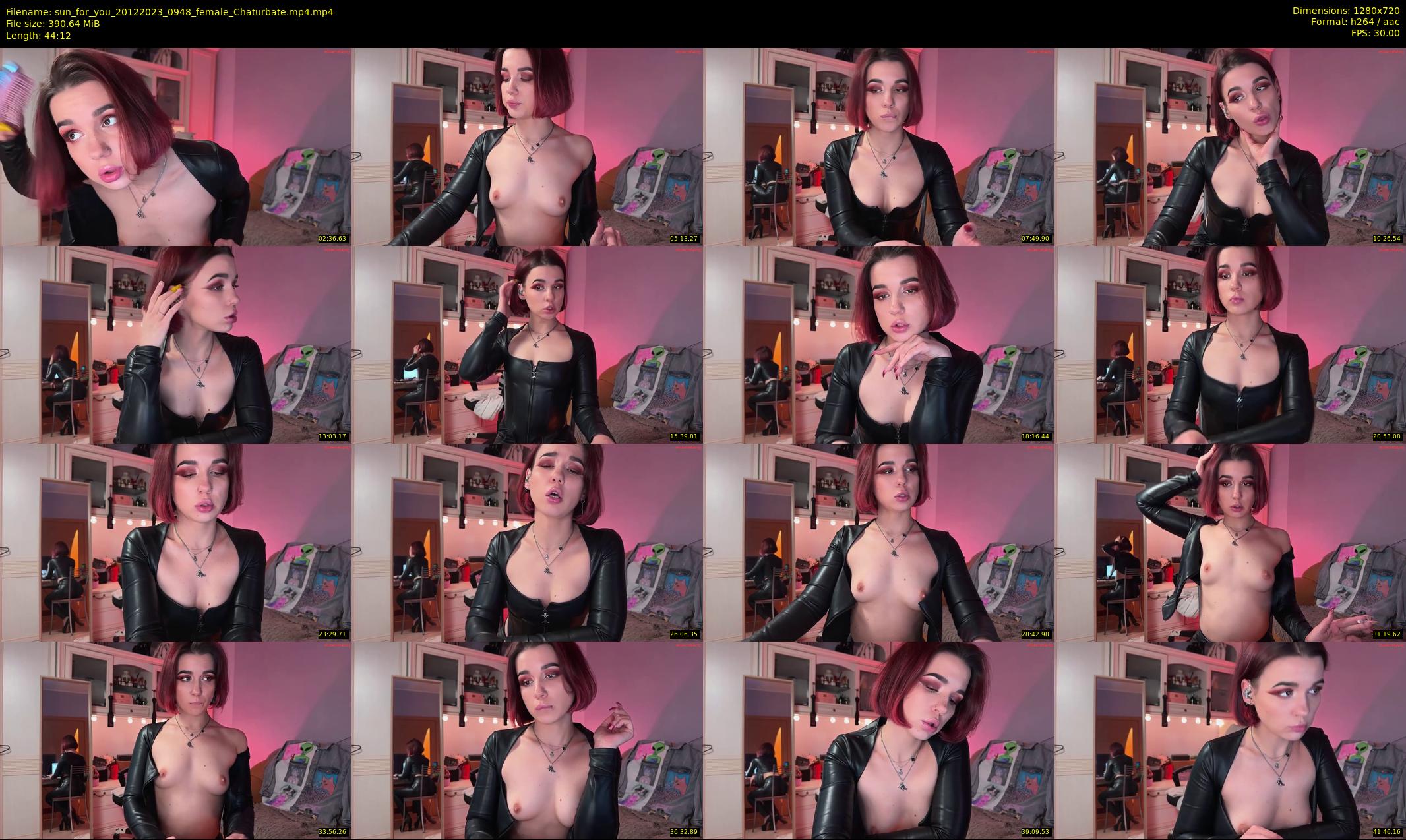 sun_for_you — 45 minute Chaturbate female cam show recording, 720p, Dec 20, 2023