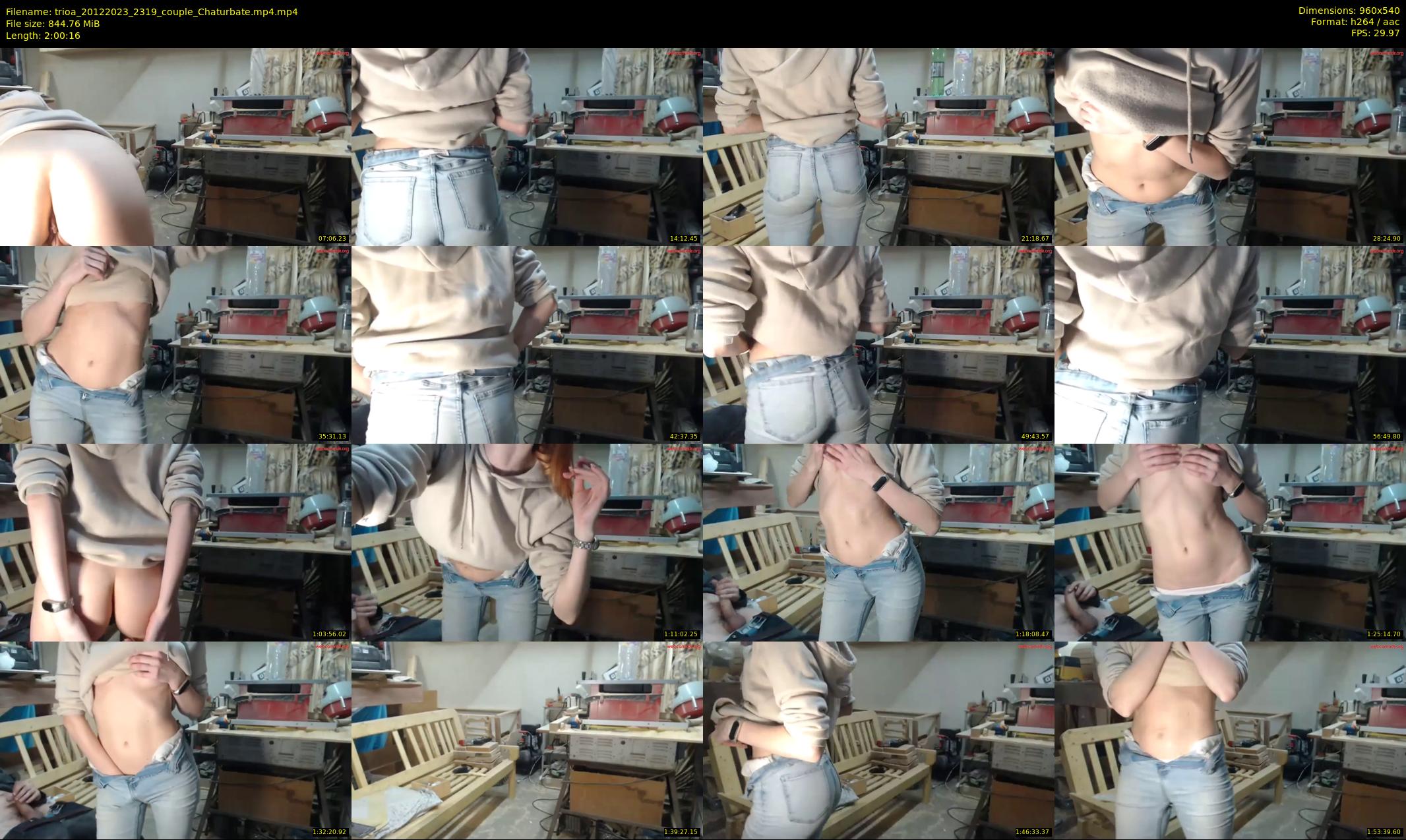 trioa — 121 minute Chaturbate couple cam show recording, 480p, Dec 20, 2023