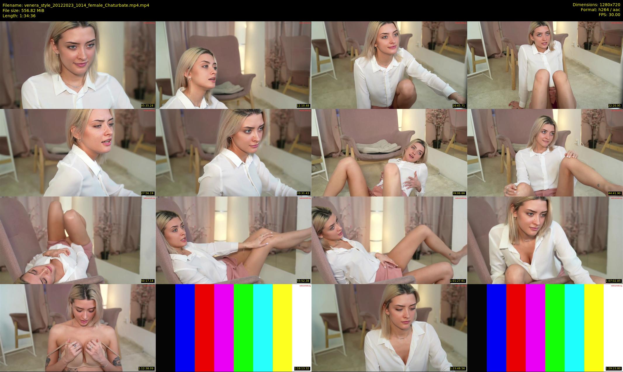 venera_style — 95 minute Chaturbate female cam show recording, 720p, Dec 20, 2023