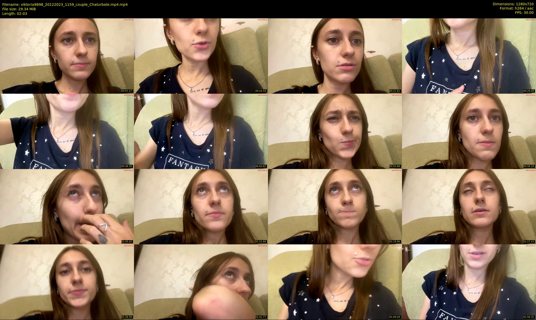 viktoria9898 — 3 minute Chaturbate couple cam show recording, 720p, Dec 20, 2023