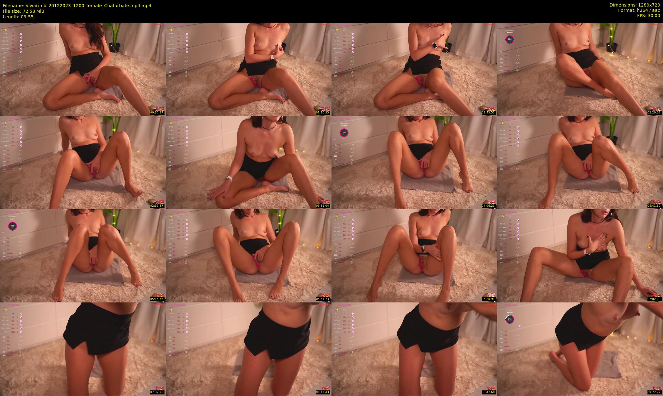 vivian_cb — 10 minute Chaturbate female cam show recording, 720p, Dec 20, 2023