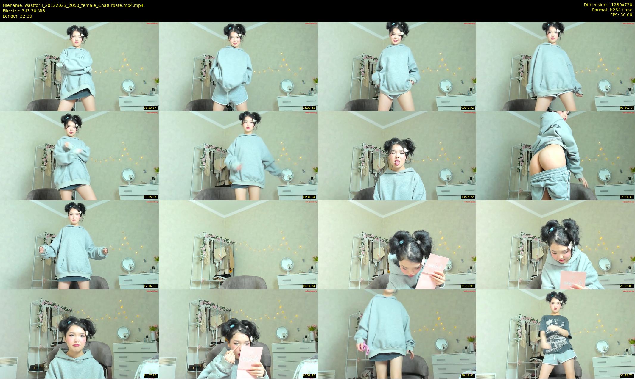 wastforu — 33 minute Chaturbate female cam show recording, 720p, Dec 20, 2023