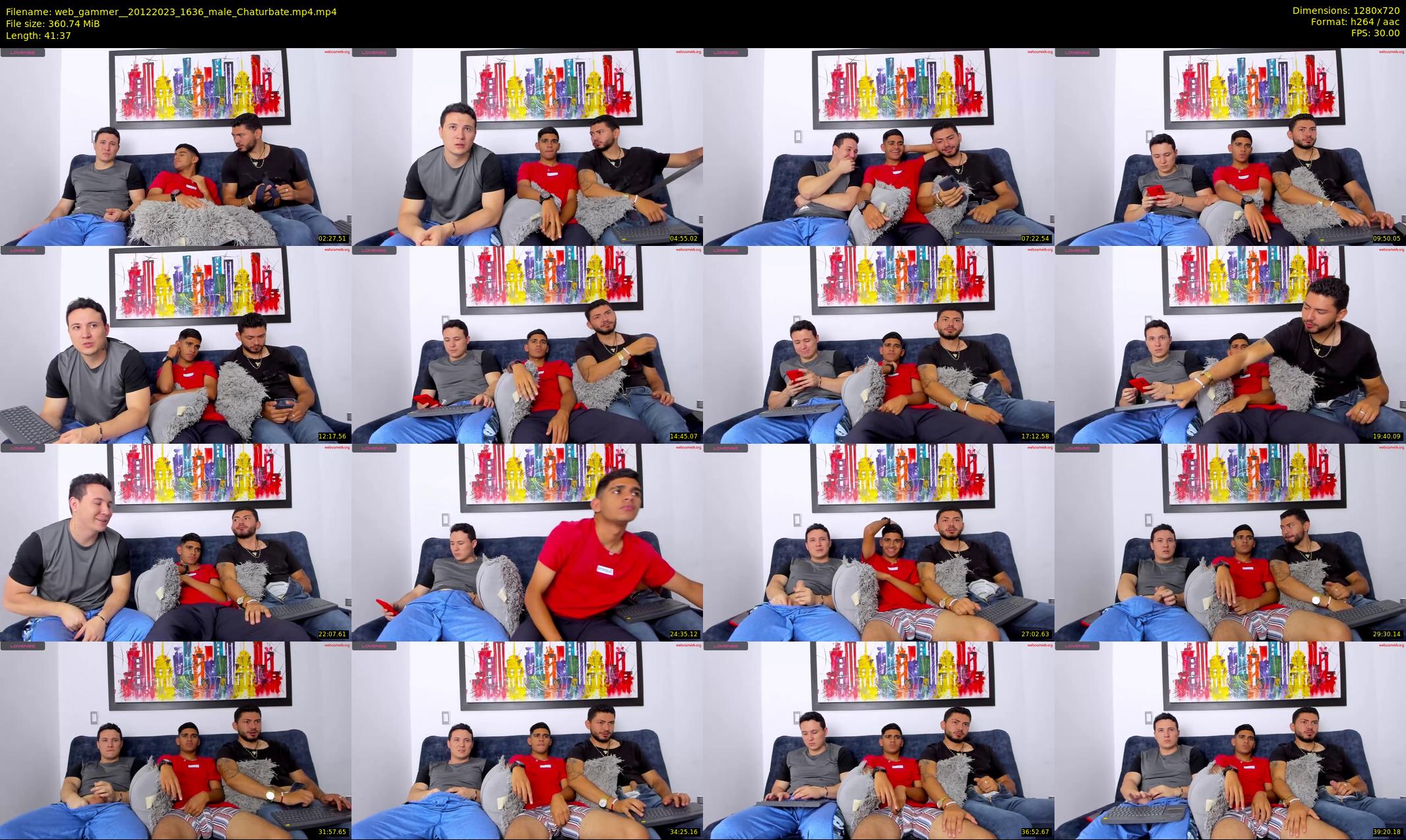 web_gammer_ — 42 minute Chaturbate male cam show recording, 720p, Dec 20, 2023