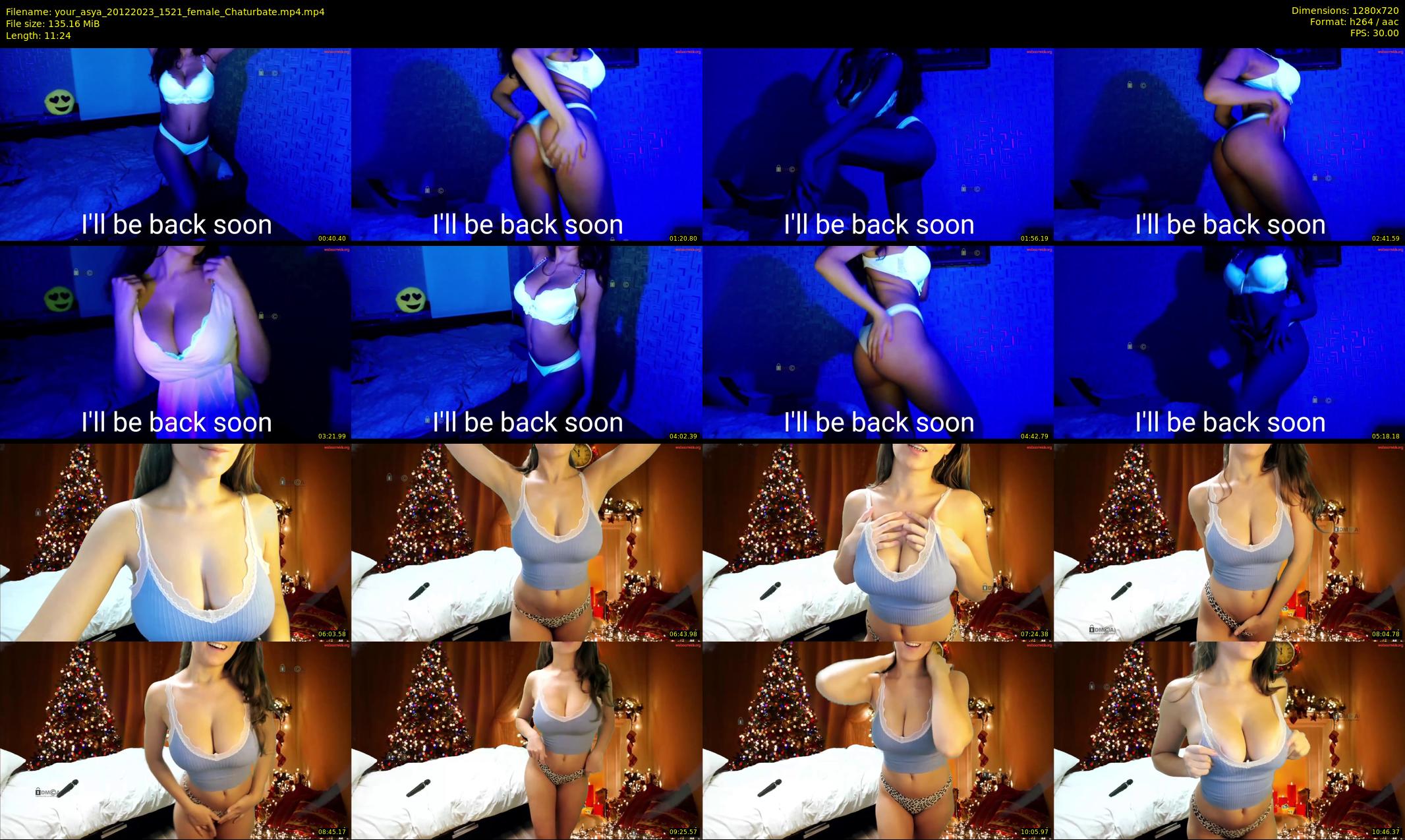 your_asya — 12 minute Chaturbate female cam show recording, 720p, Dec 20, 2023