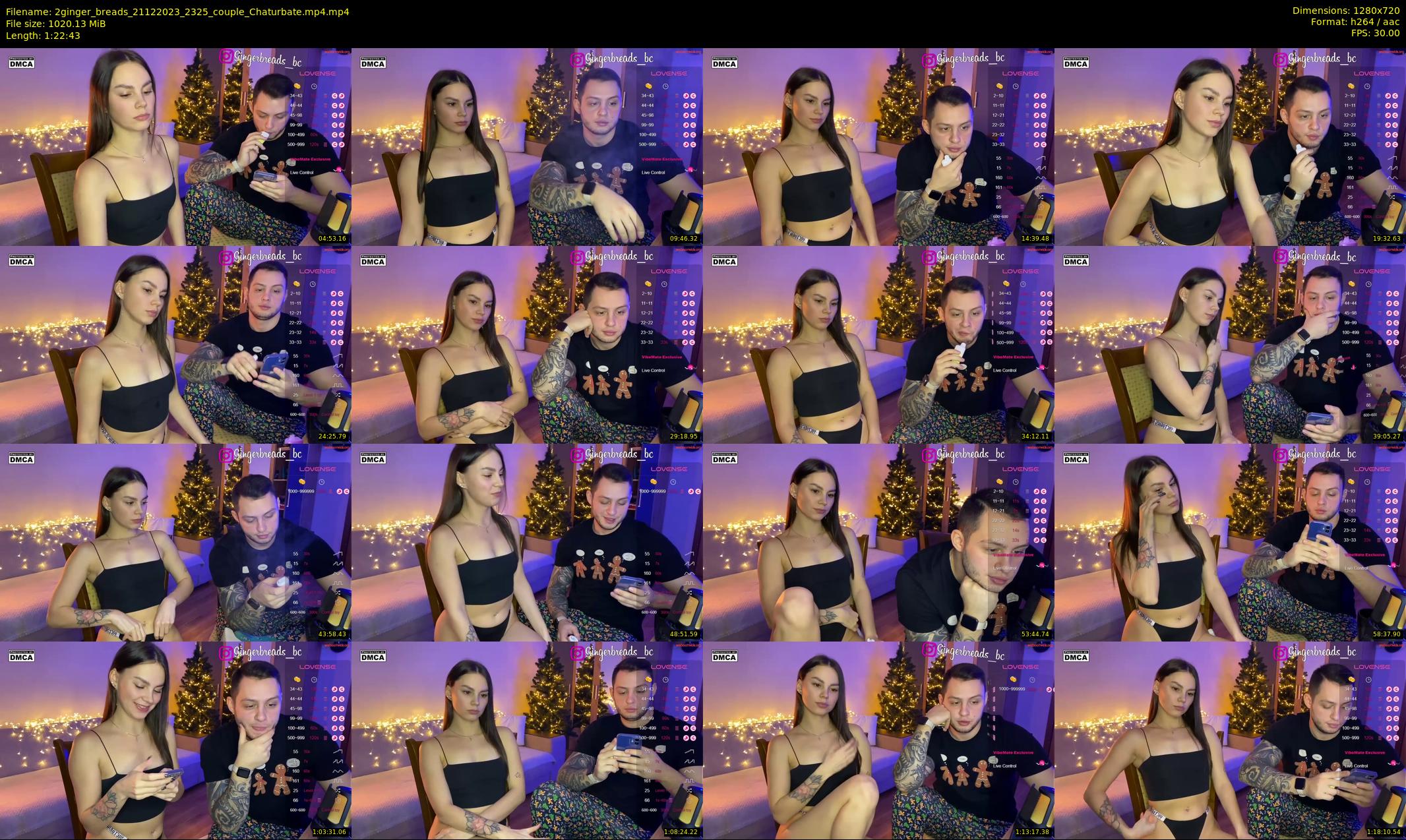 2ginger_breads — 83 minute Chaturbate couple cam show recording, 720p, Dec 21, 2023
