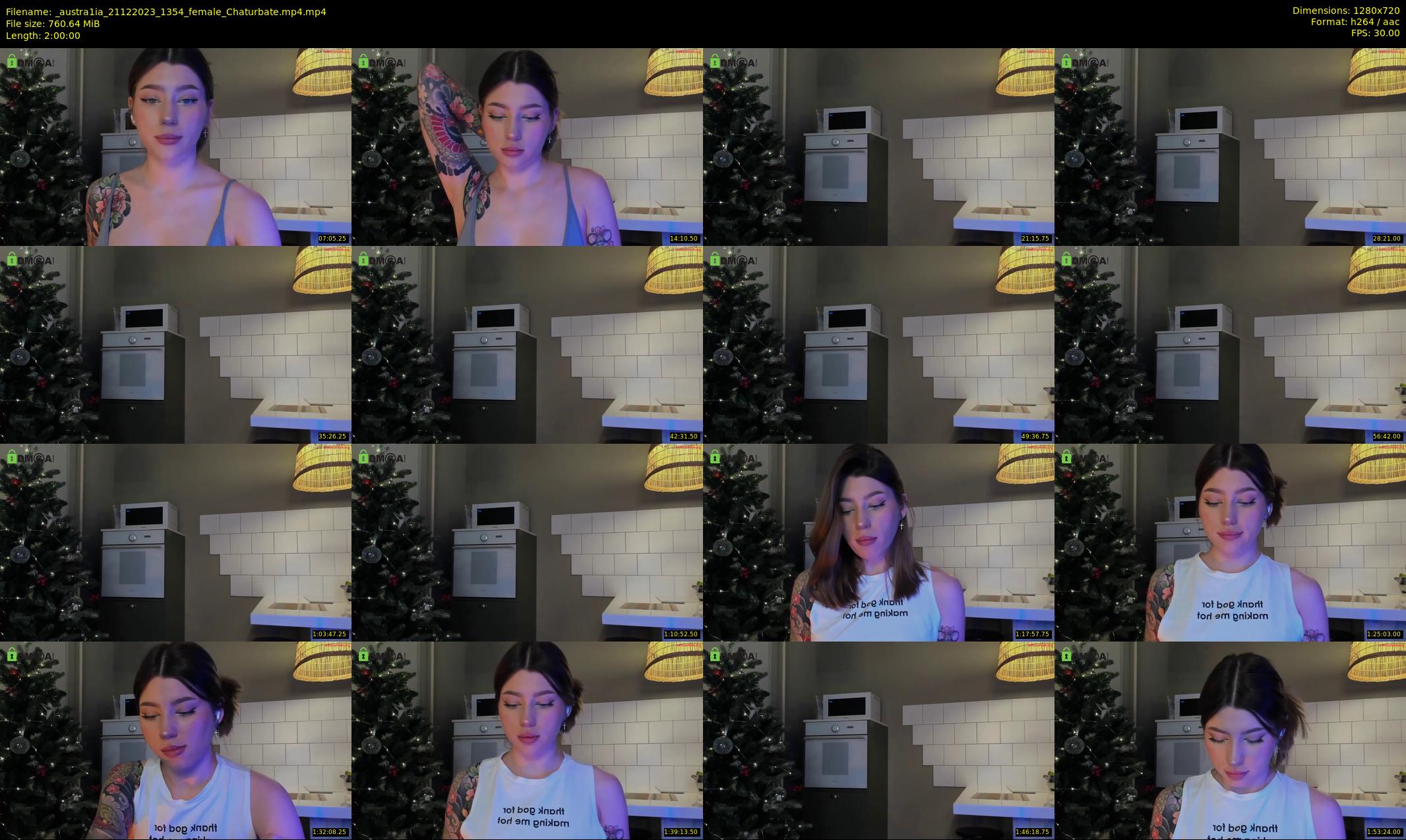 _austra1ia — 120 minute Chaturbate female cam show recording, 720p, Dec 21, 2023