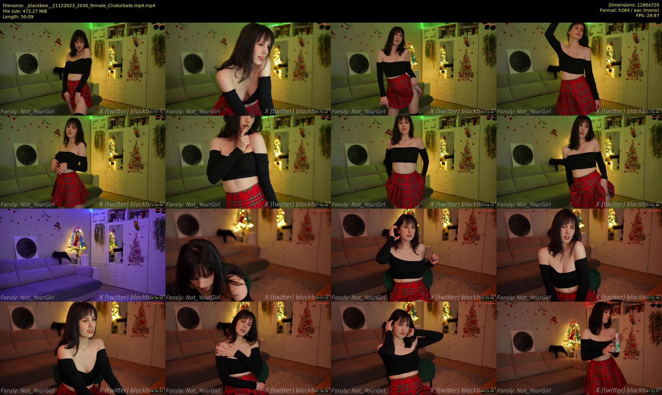 _blackbee_ — 51 minute Chaturbate female cam show recording, 720p, Dec 21, 2023