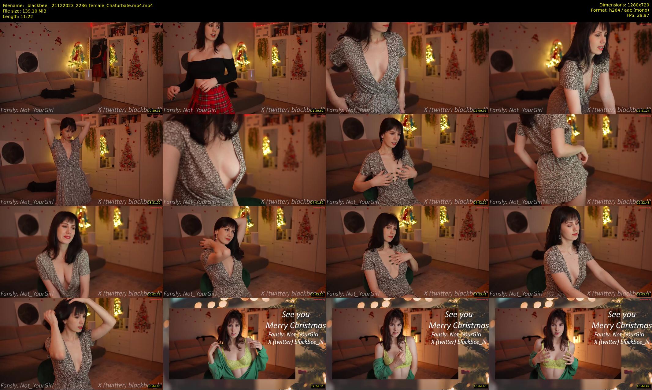 _blackbee_ — 12 minute Chaturbate female cam show recording, 720p, Dec 21, 2023