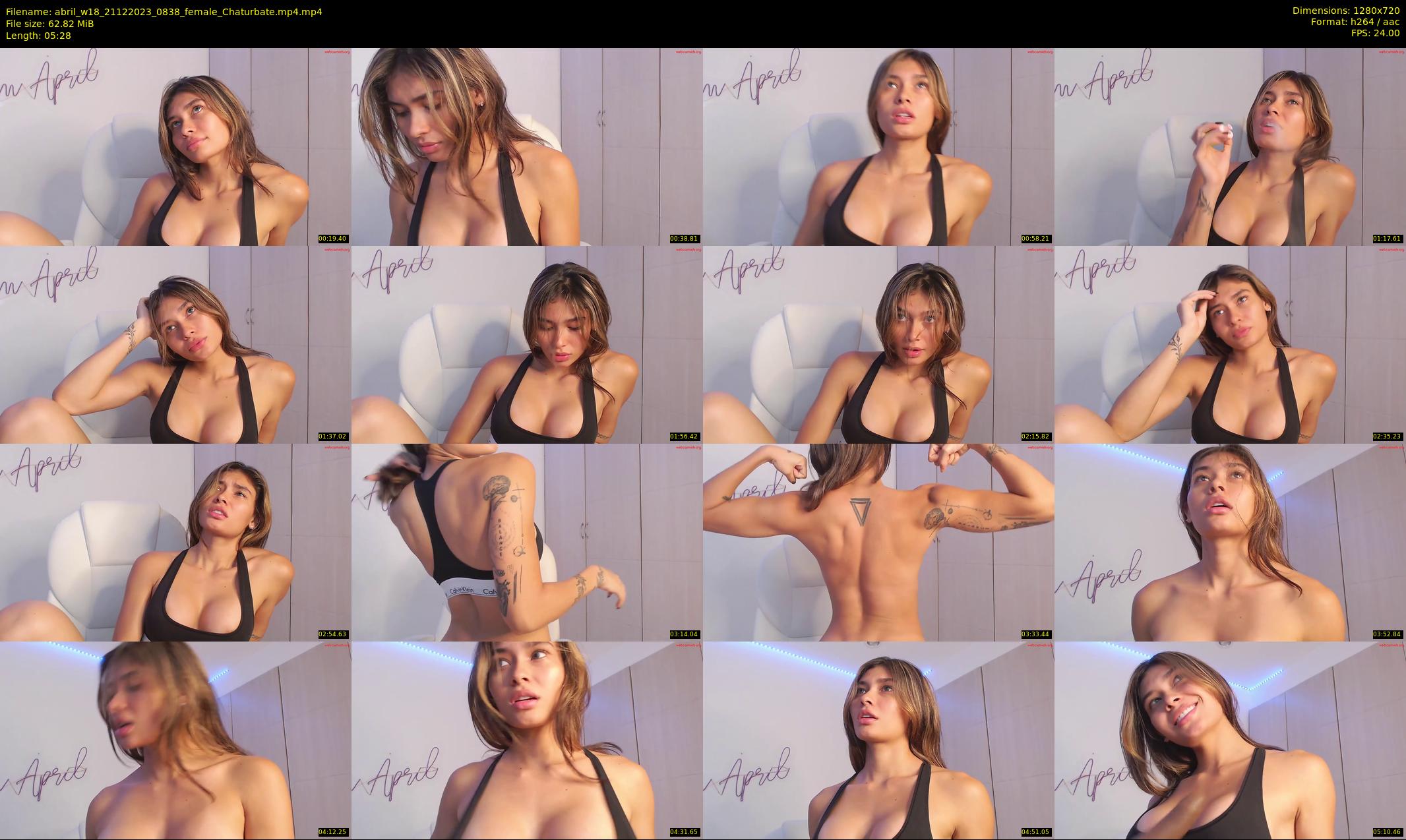 abril_w18 — 6 minute Chaturbate female cam show recording, 720p, Dec 21, 2023