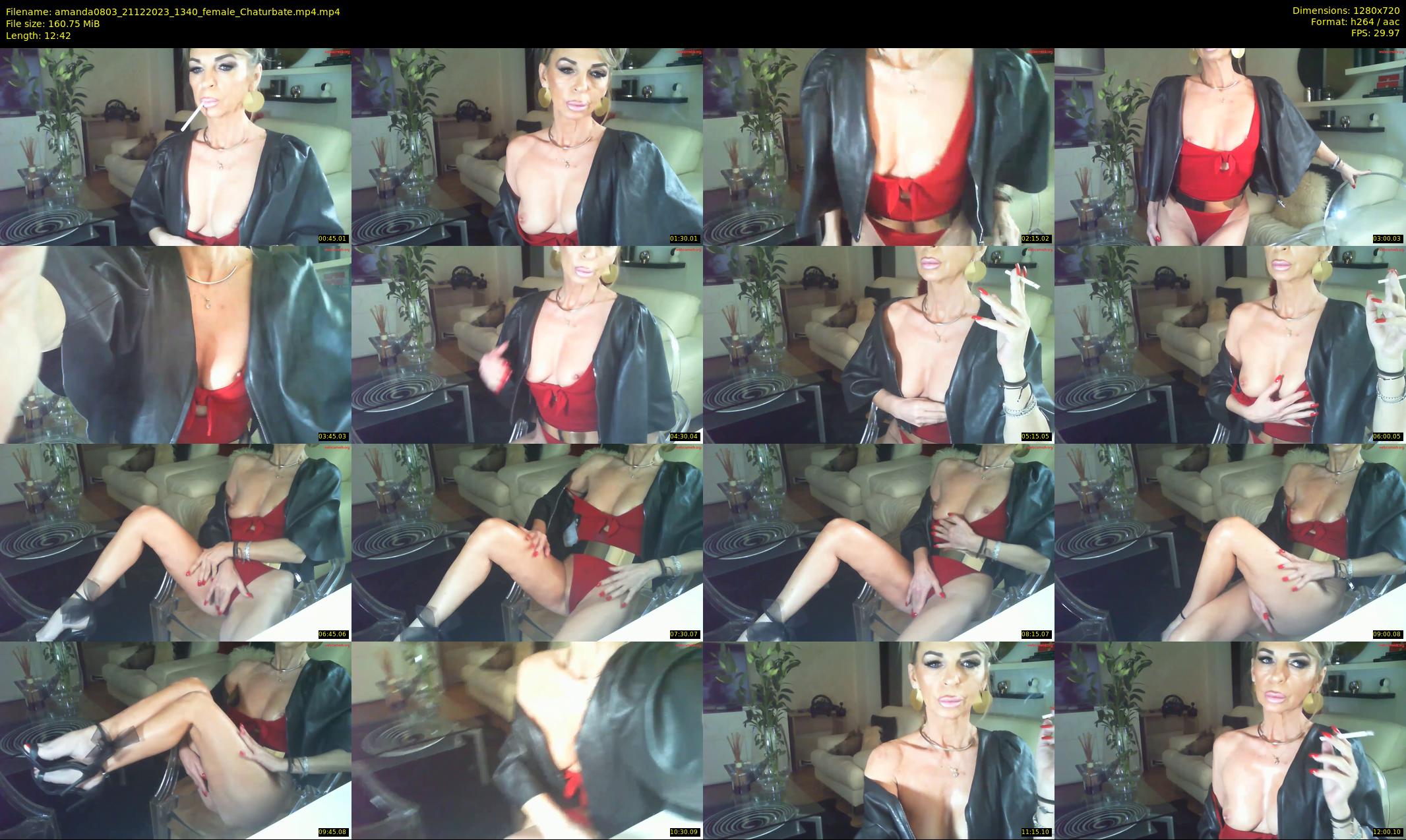 amanda0803 — 13 minute Chaturbate female cam show recording, 720p, Dec 21, 2023