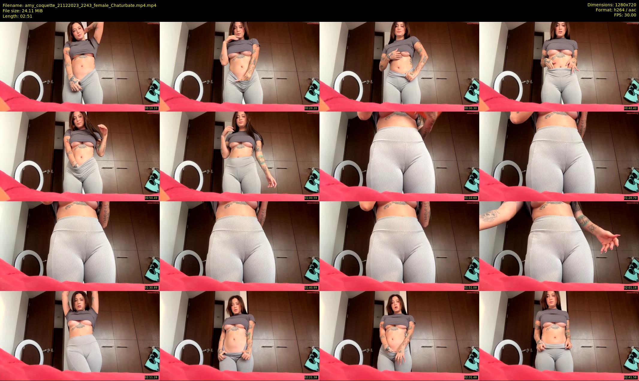 amy_coquette — 3 minute Chaturbate female cam show recording, 720p, Dec 21, 2023