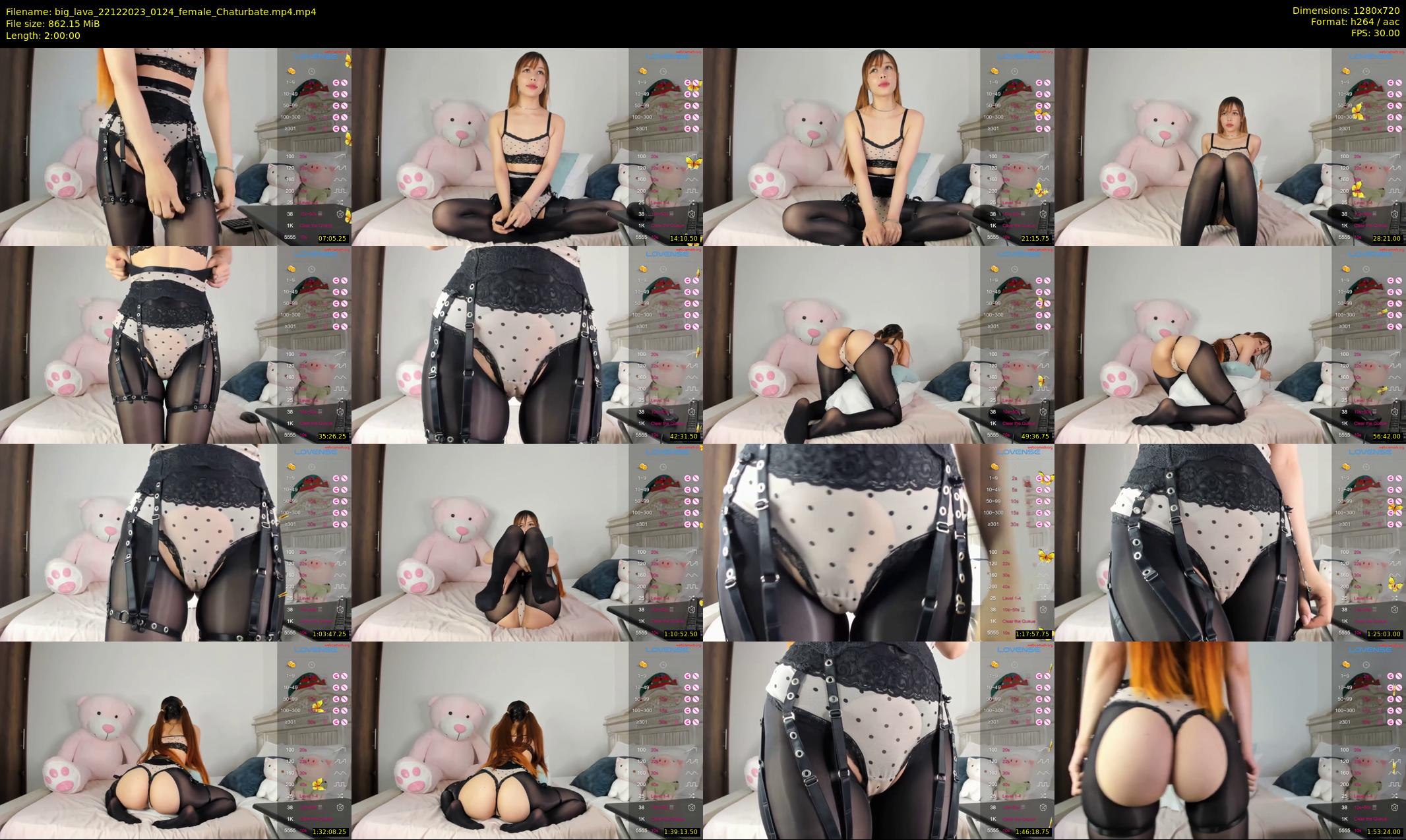 big_lava — 120 minute Chaturbate female cam show recording, 720p, Dec 22, 2023
