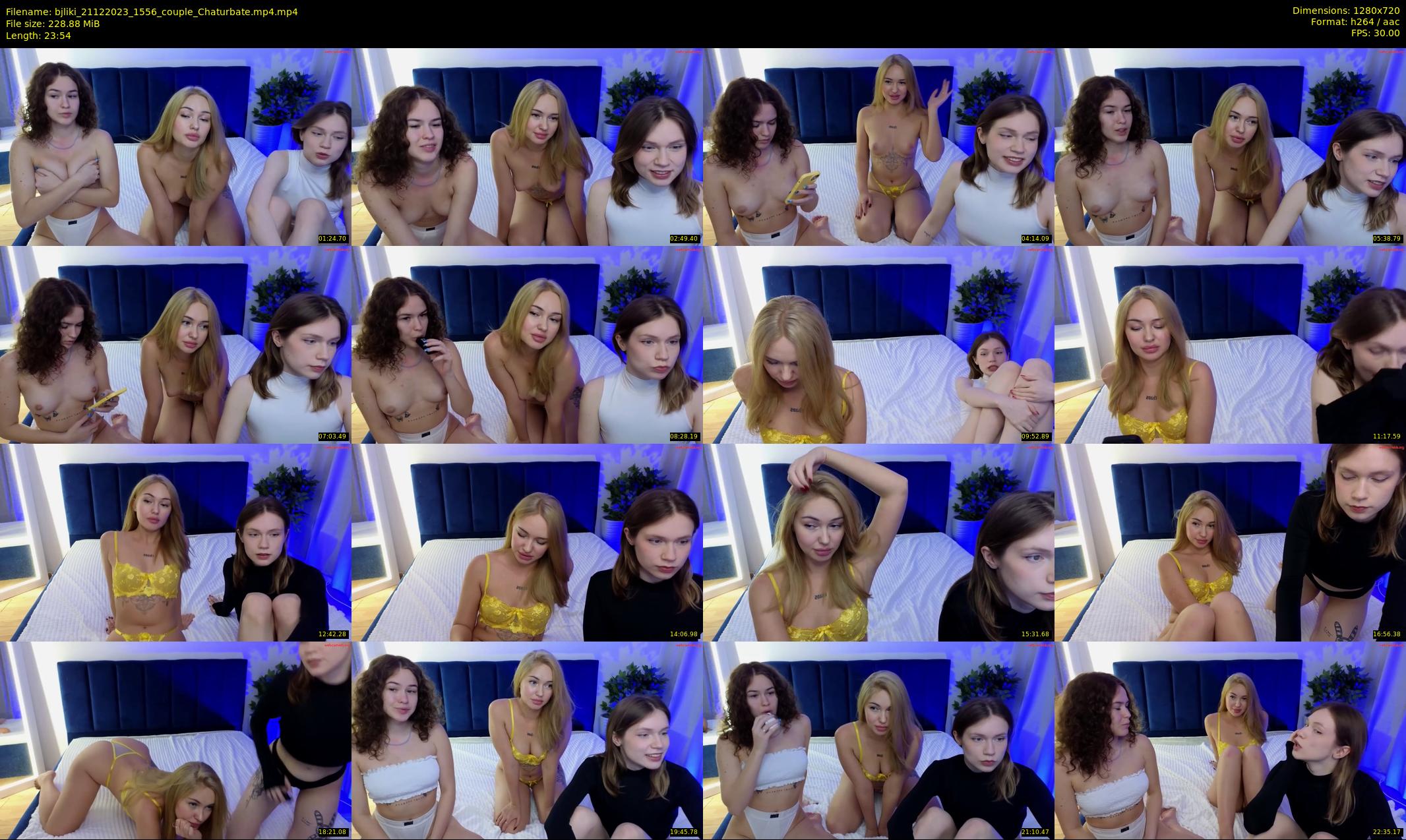 bjliki — 24 minute Chaturbate couple cam show recording, 720p, Dec 21, 2023