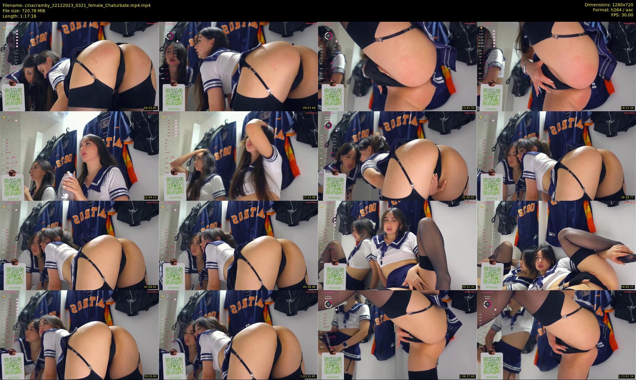 cinacramby — 78 minute Chaturbate female cam show recording, 720p, Dec 22, 2023