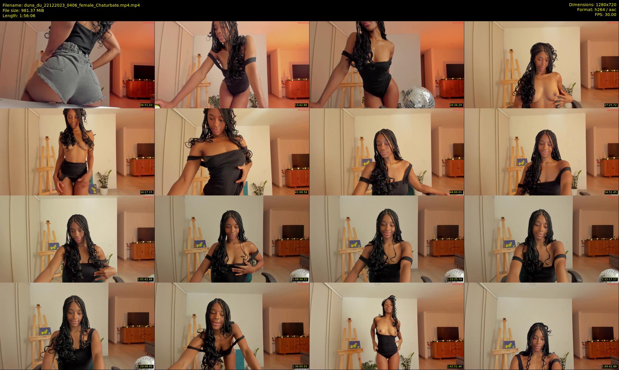 duna_du — 117 minute Chaturbate female cam show recording, 720p, Dec 22, 2023