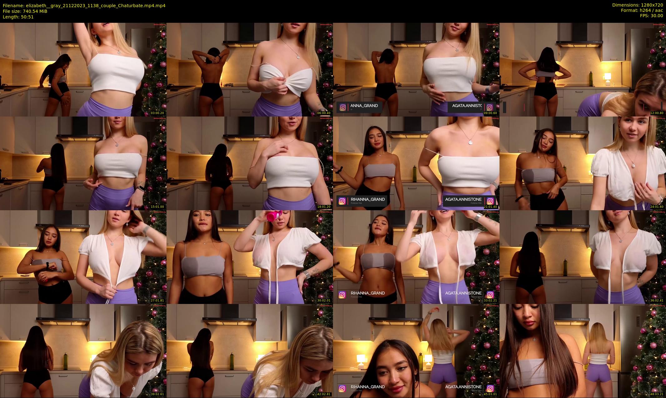 elizabeth__gray — 51 minute Chaturbate female cam show recording, 720p, Dec 21, 2023