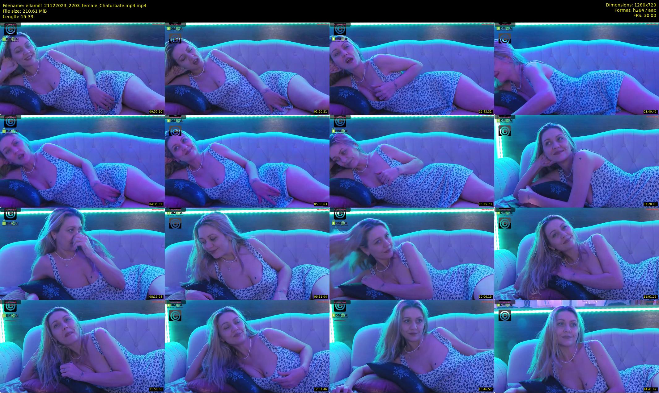ellamilf — 16 minute Chaturbate female cam show recording, 720p, Dec 21, 2023