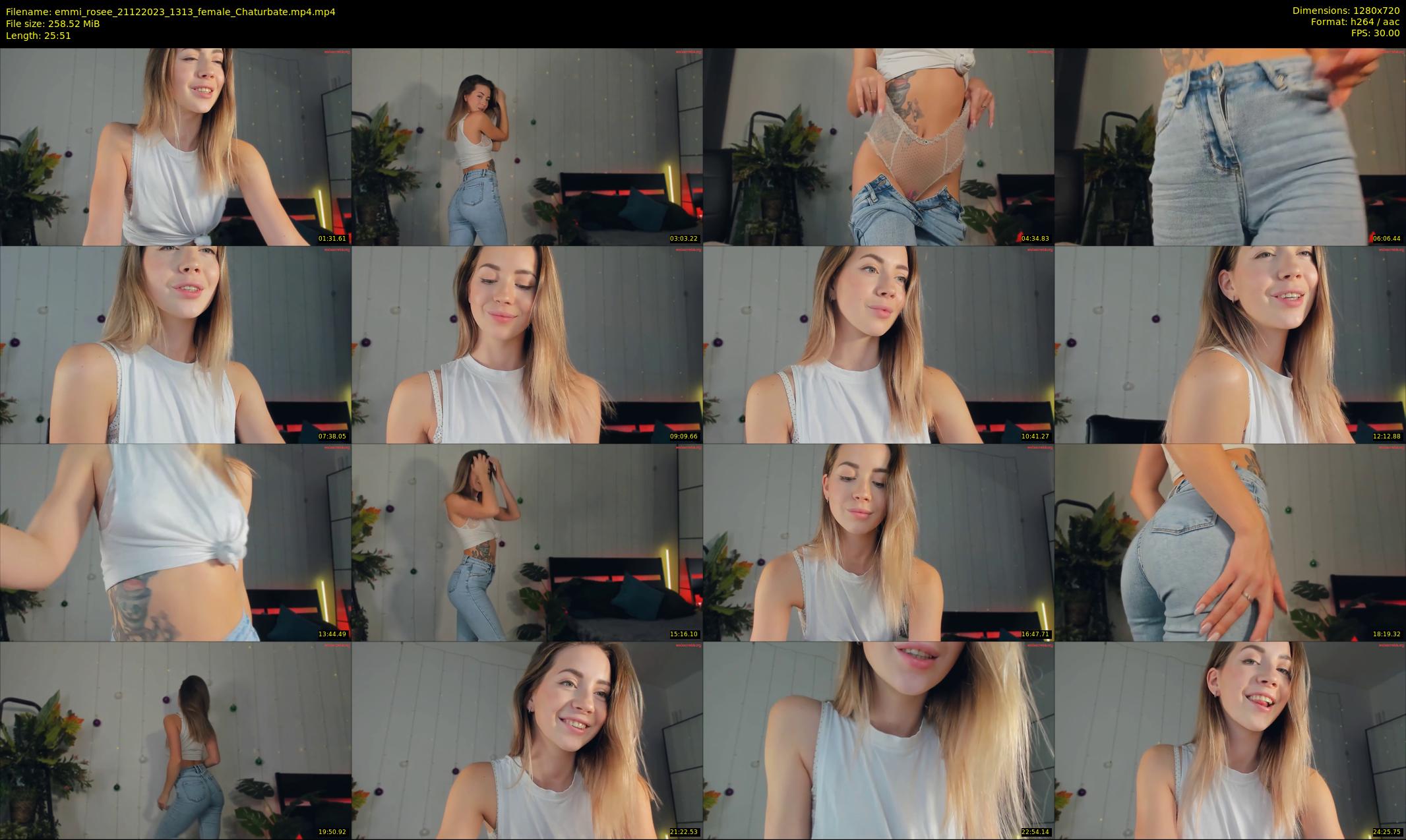 emmi_rosee — 26 minute Chaturbate female cam show recording, 720p, Dec 21, 2023