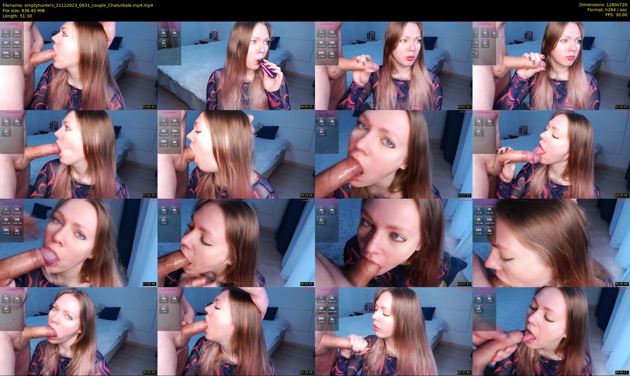 emptyhunters — 52 minute Chaturbate couple cam show recording, 720p, Dec 21, 2023