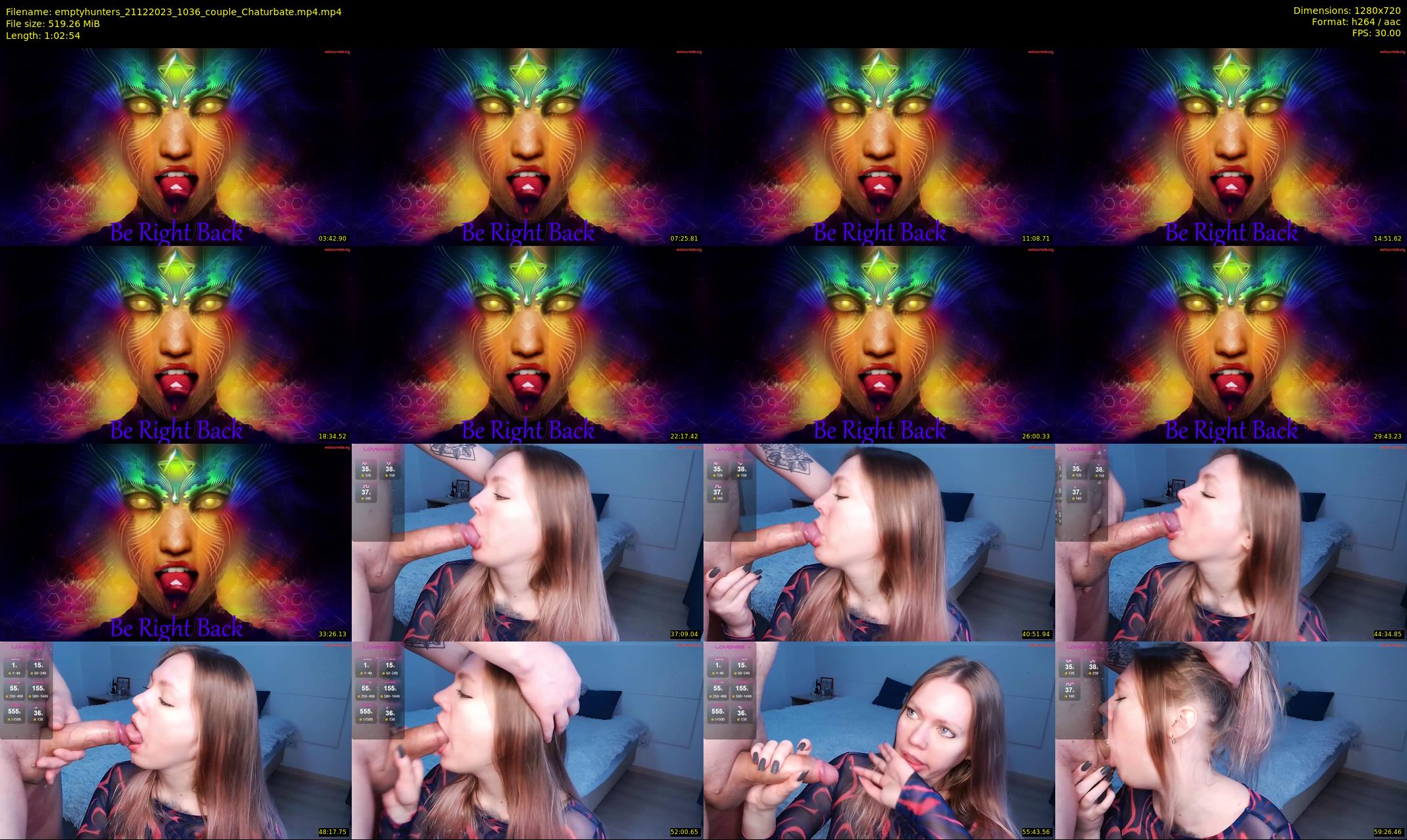 emptyhunters — 63 minute Chaturbate couple cam show recording, 720p, Dec 21, 2023