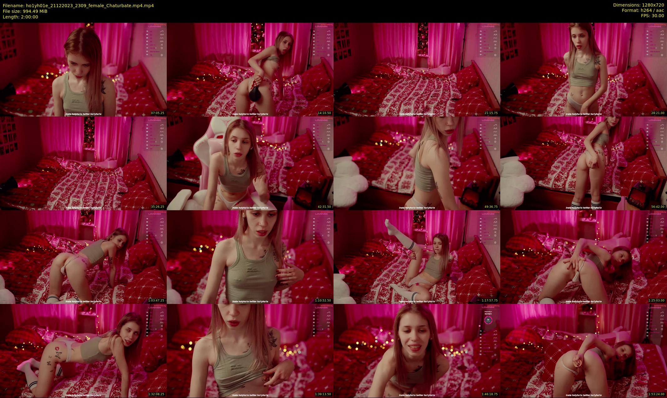 ho1yh01e — 120 minute Chaturbate couple cam show recording, 720p, Dec 21, 2023