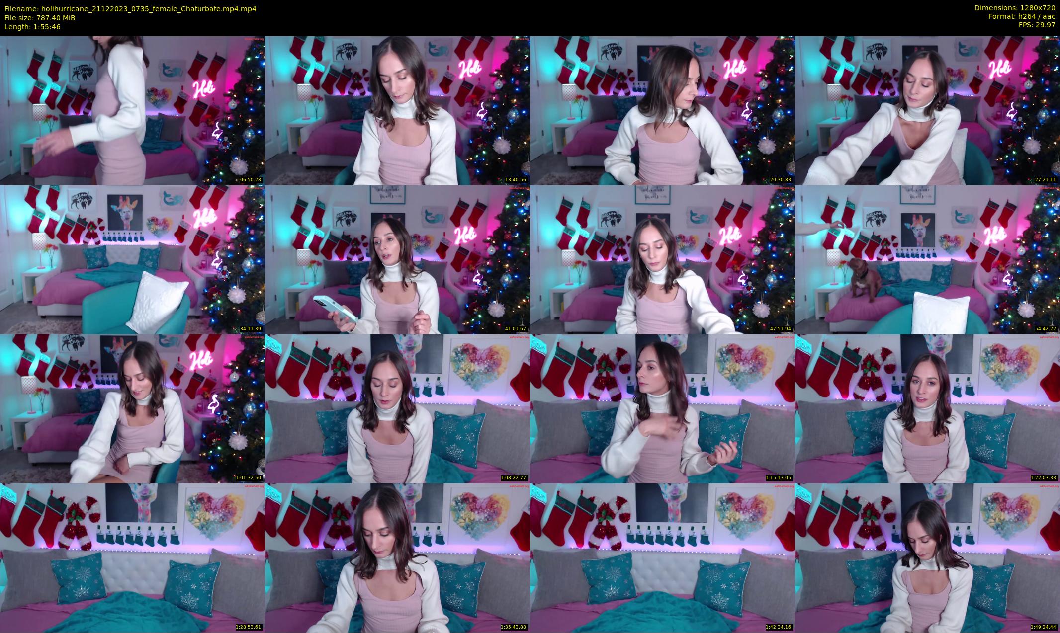holihurricane — 116 minute Chaturbate female cam show recording, 720p, Dec 21, 2023