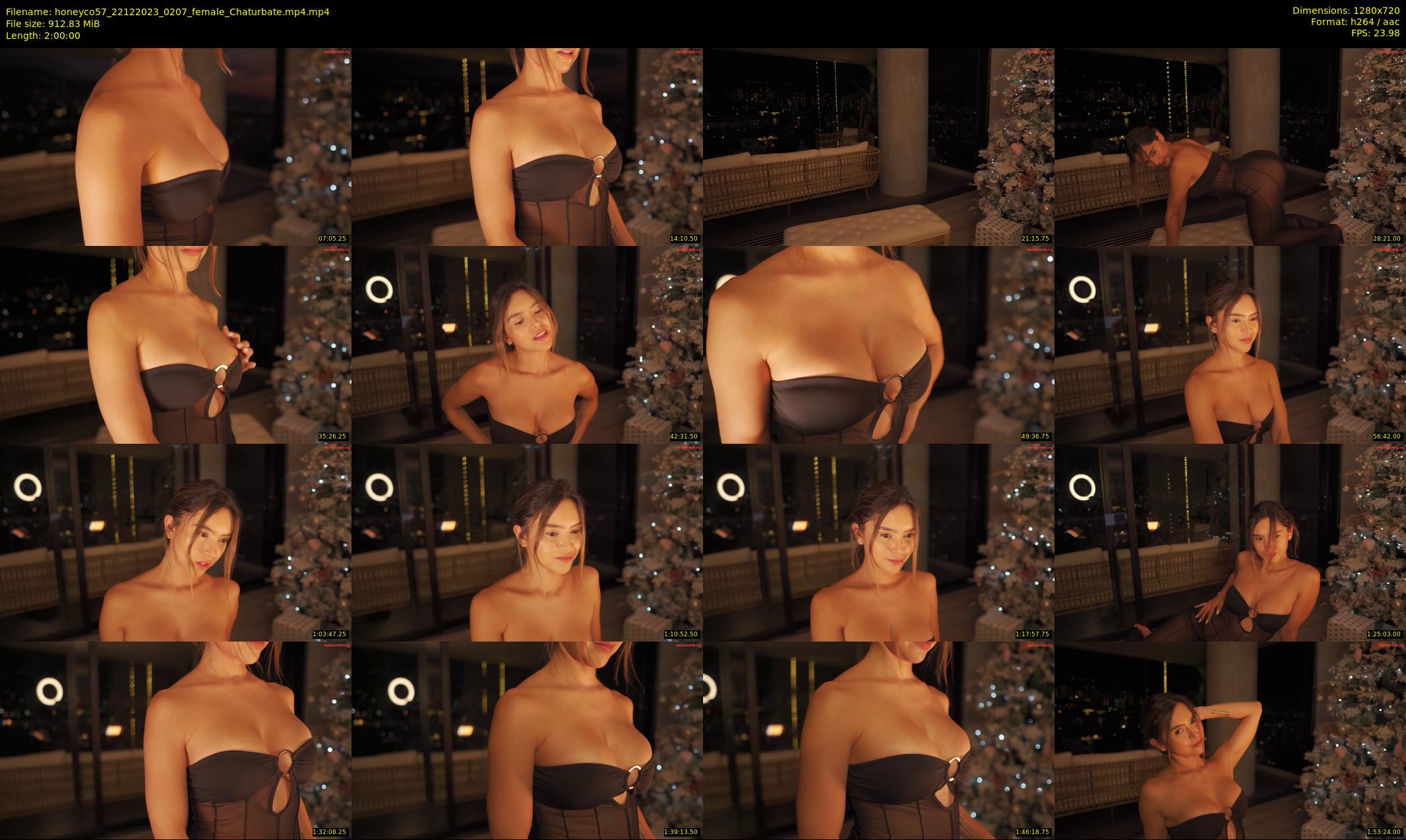 honeyco57 — 120 minute Chaturbate female cam show recording, 720p, Dec 22, 2023