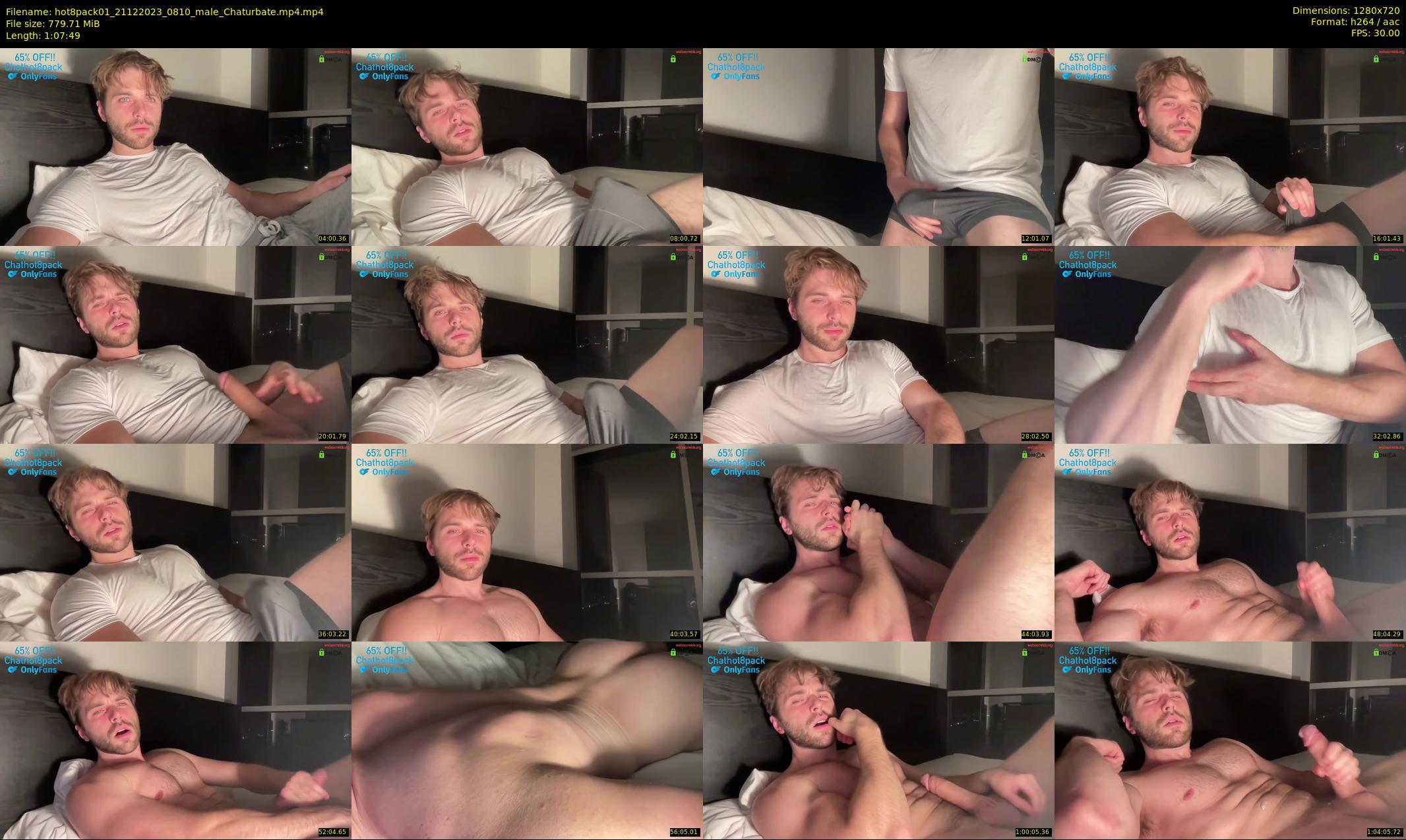 hot8pack01 — 68 minute Chaturbate male cam show recording, 720p, Dec 21, 2023