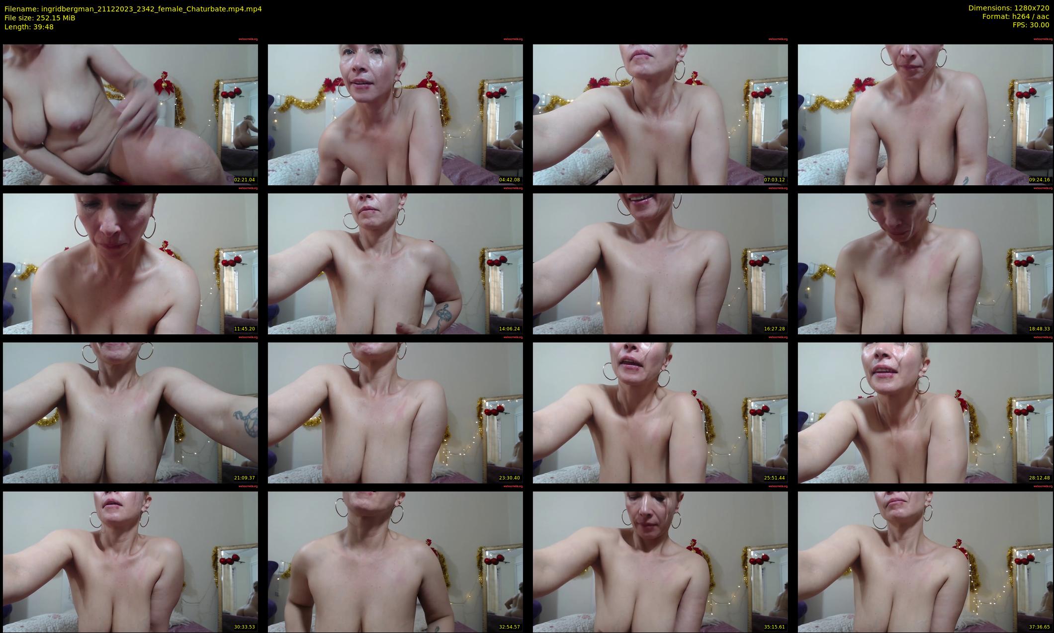 ingridbergman — 40 minute Chaturbate female cam show recording, 720p, Dec 21, 2023