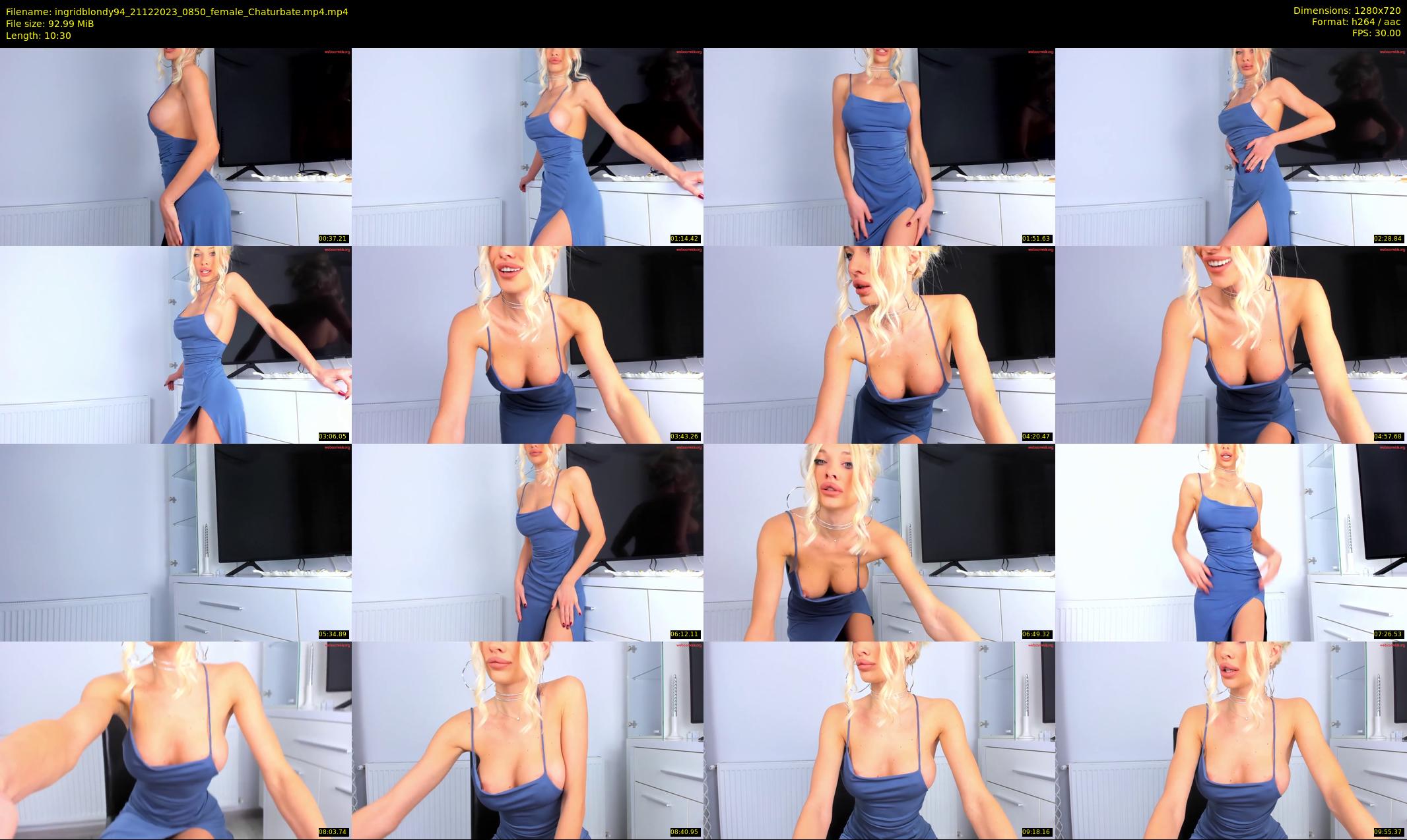 ingridblondy94 — 11 minute Chaturbate female cam show recording, 720p, Dec 21, 2023