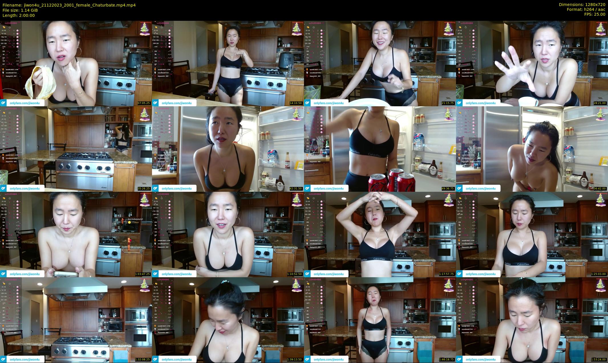jiwon4u — 120 minute Chaturbate female cam show recording, 720p, Dec 21, 2023