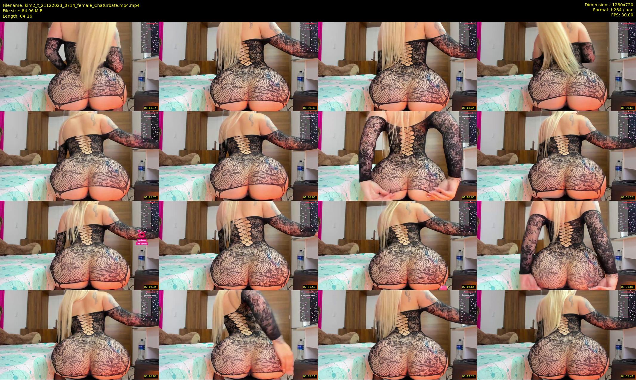 kim2_t — 5 minute Chaturbate female cam show recording, 720p, Dec 21, 2023