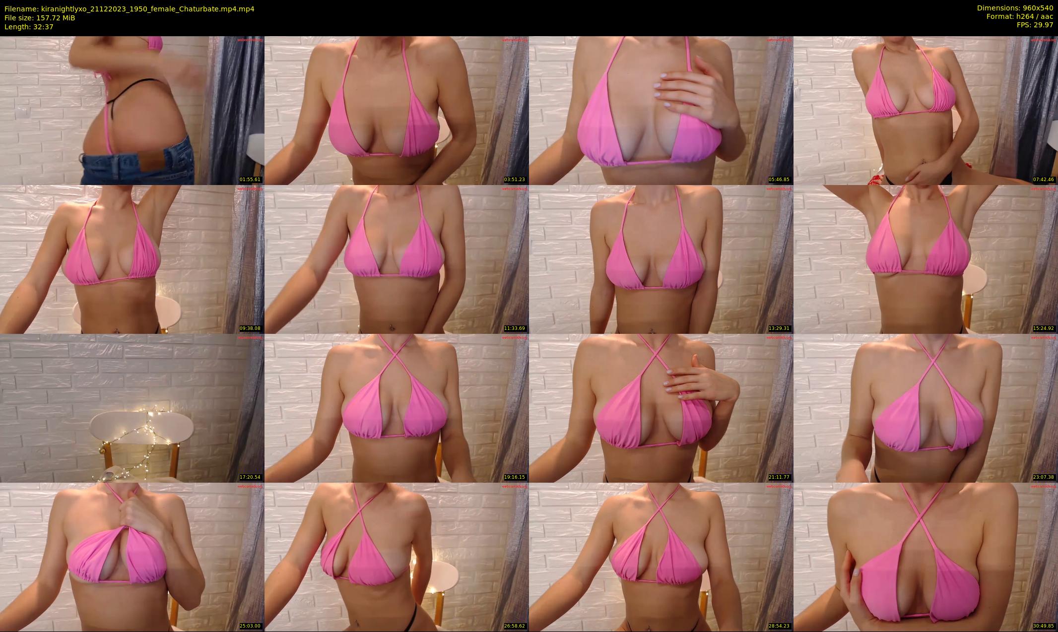 kiranightlyxo — 33 minute Chaturbate female cam show recording, 480p, Dec 21, 2023