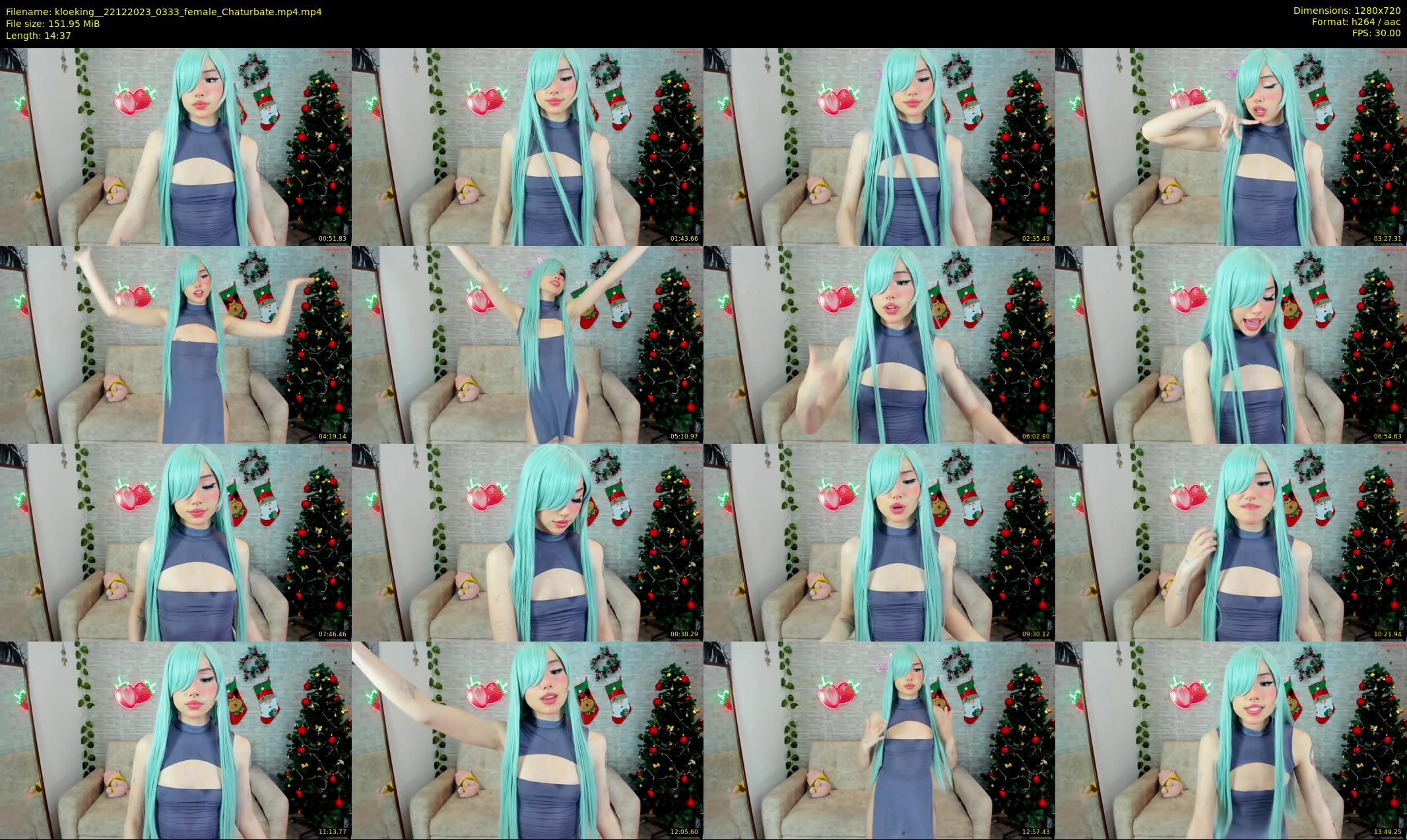 kloeking_ — 15 minute Chaturbate female cam show recording, 720p, Dec 22, 2023